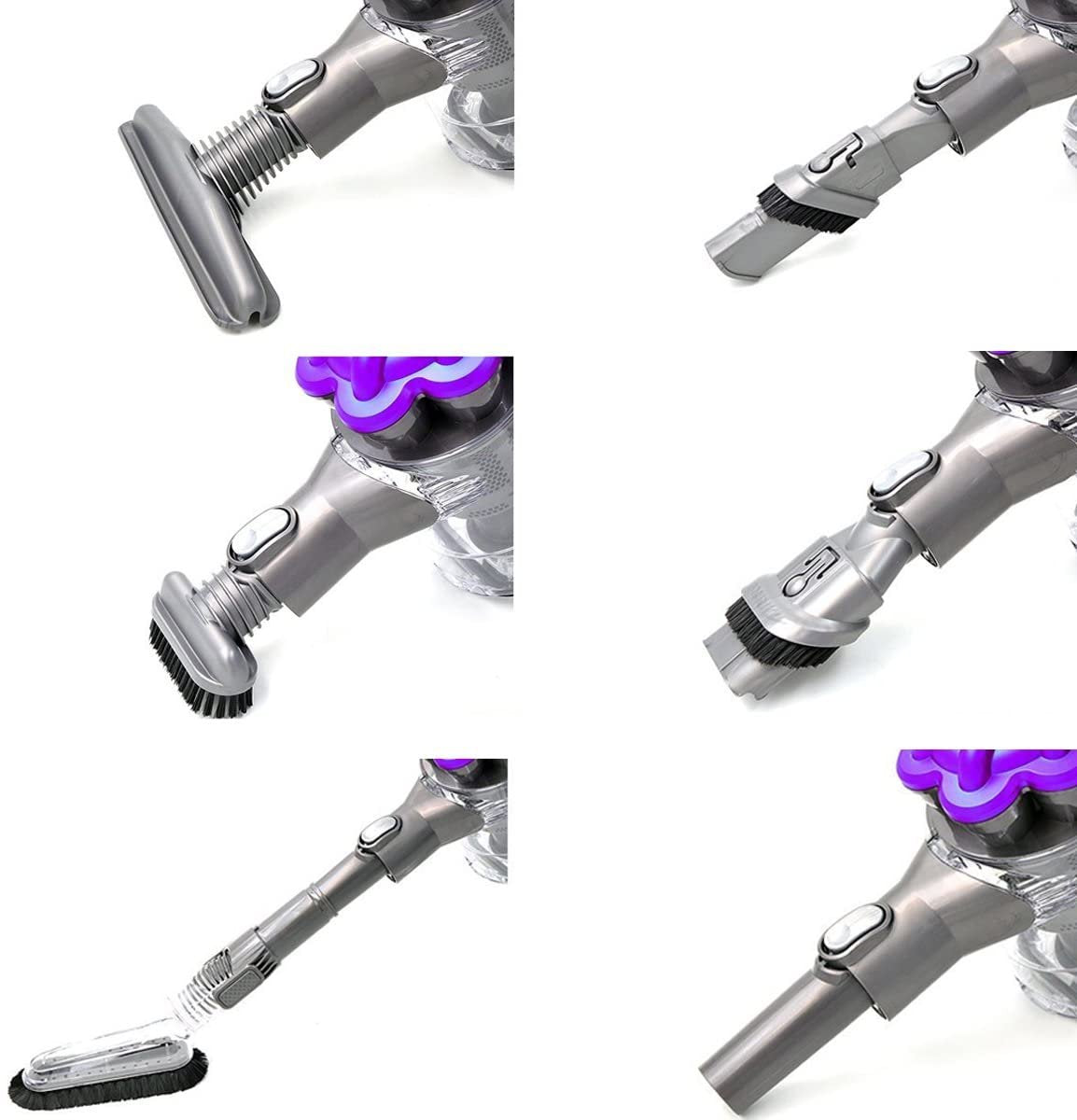 Universal Tool Kit for Dyson V6 and Corded Vacuum Cleaners - Part Number DYSV6 - DCKIT - 7PCS