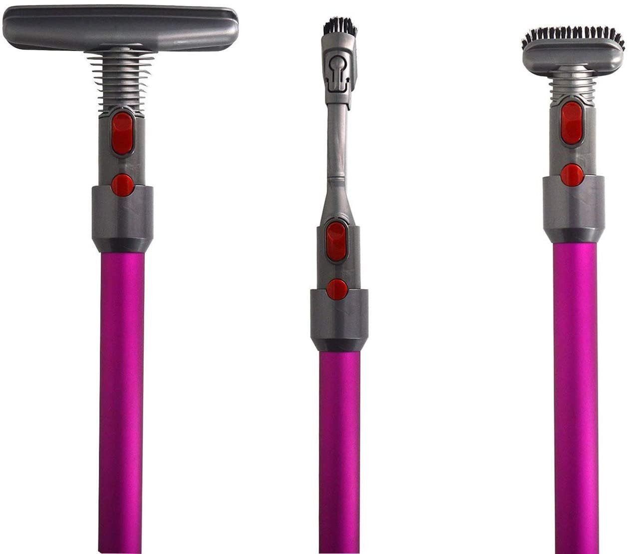 Universal Compatible Tool Kit for Dyson V6, V7, V8, V9, V10 Cordless and DC33 - DC74 Corded Vacuum Cleaners - Part # DYSV6 - DCKIT - 5PCS