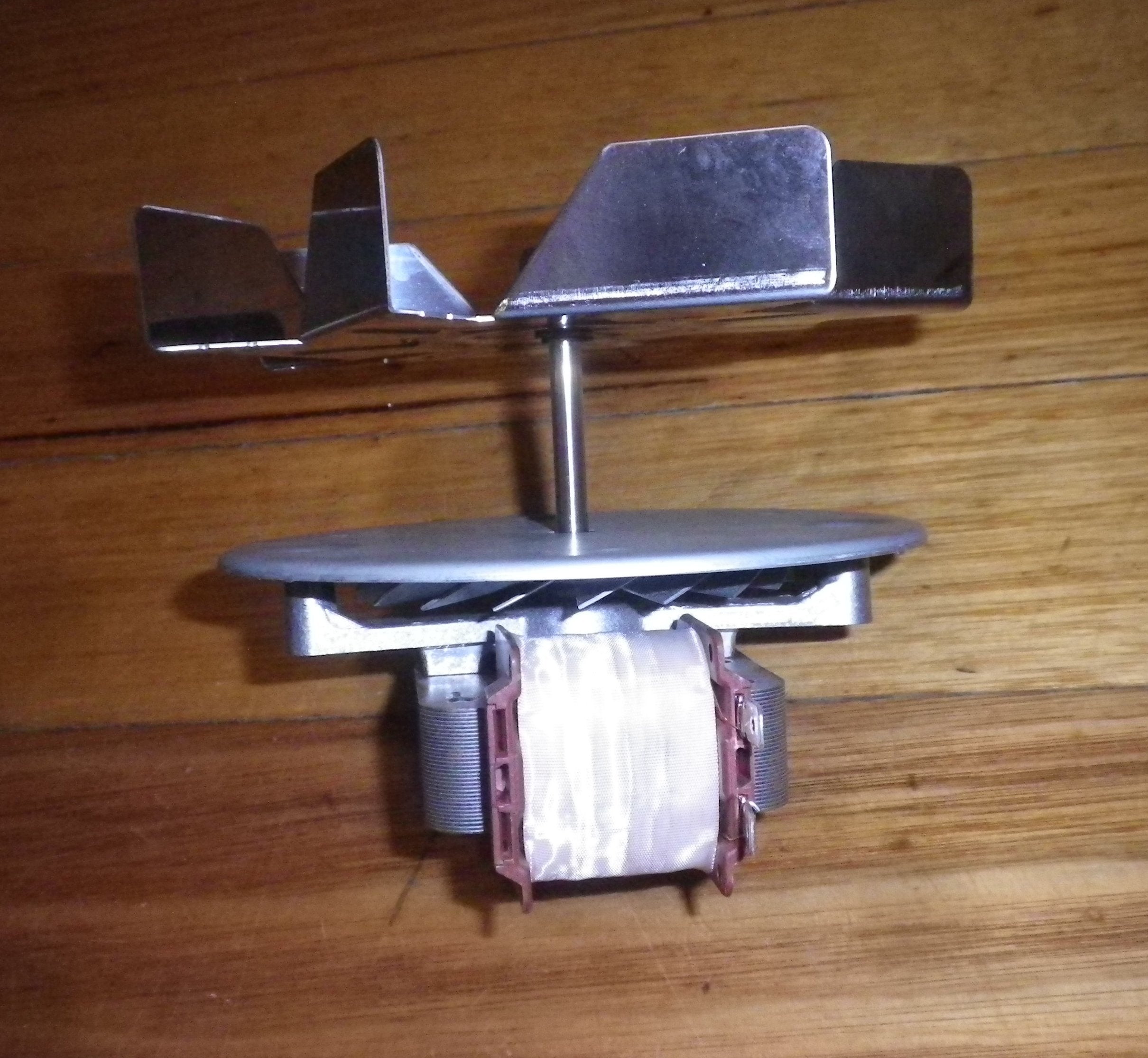 Universal Fan-Forced Oven Fan Motor with Blade & Extended Shaft - Part # OVK103