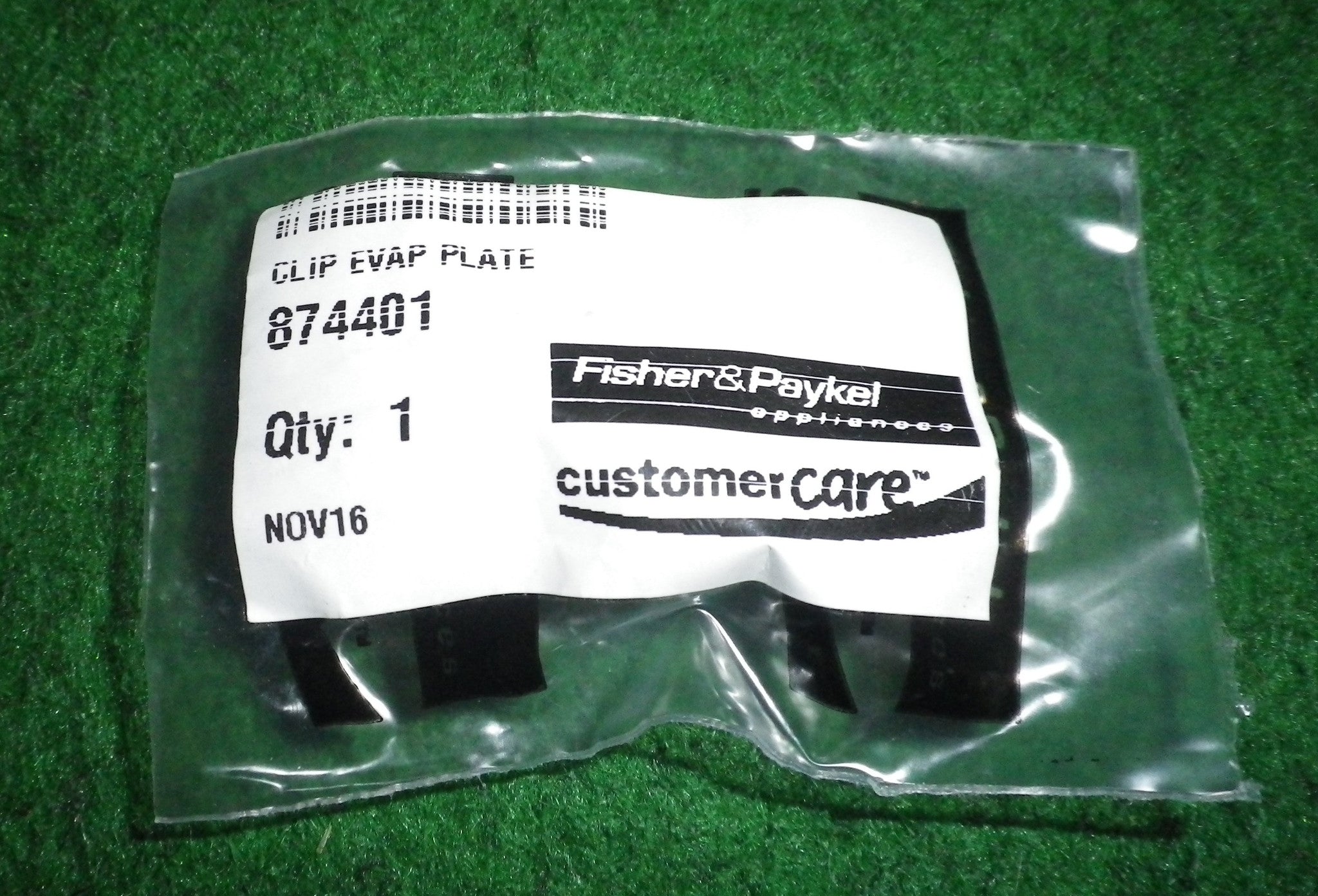 Fisher & Paykel Small Evaporator Cover Clip - Part # FP874401