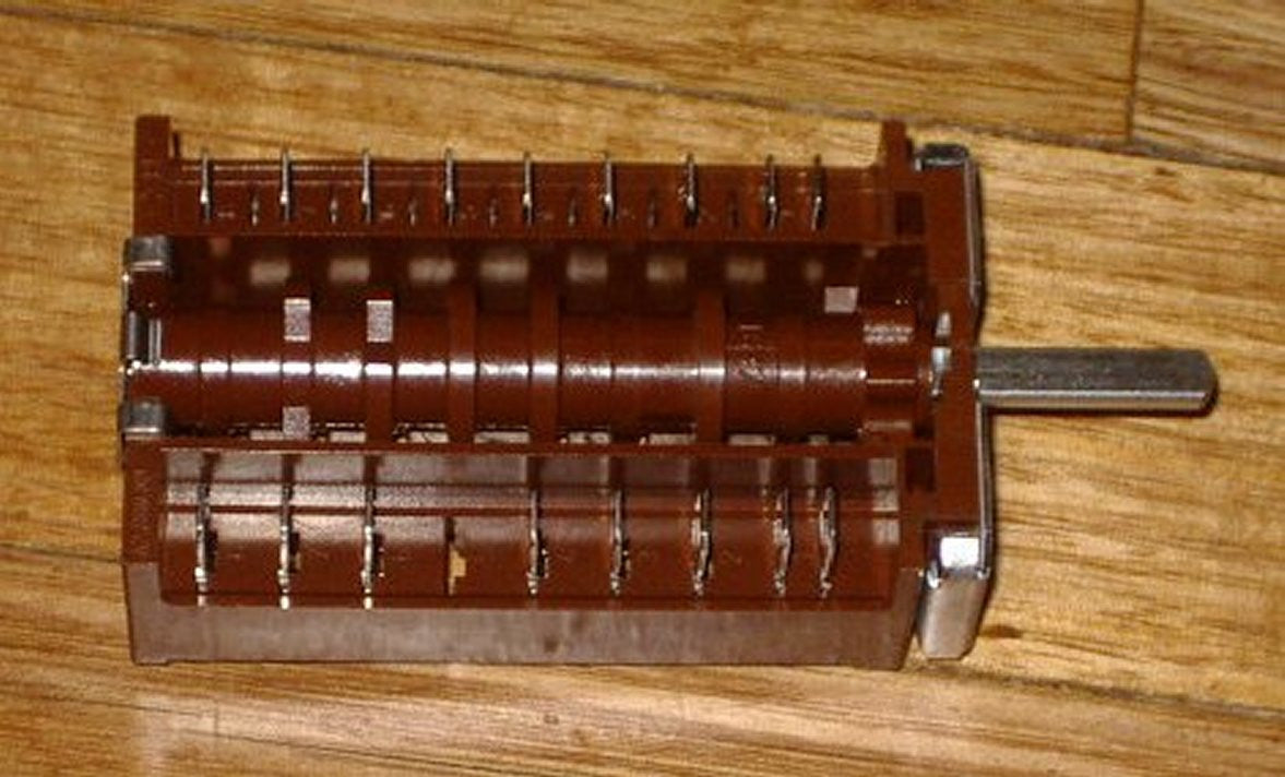 Chef Select 6 - Position Oven Function Selector Switch - Part # 0534001740