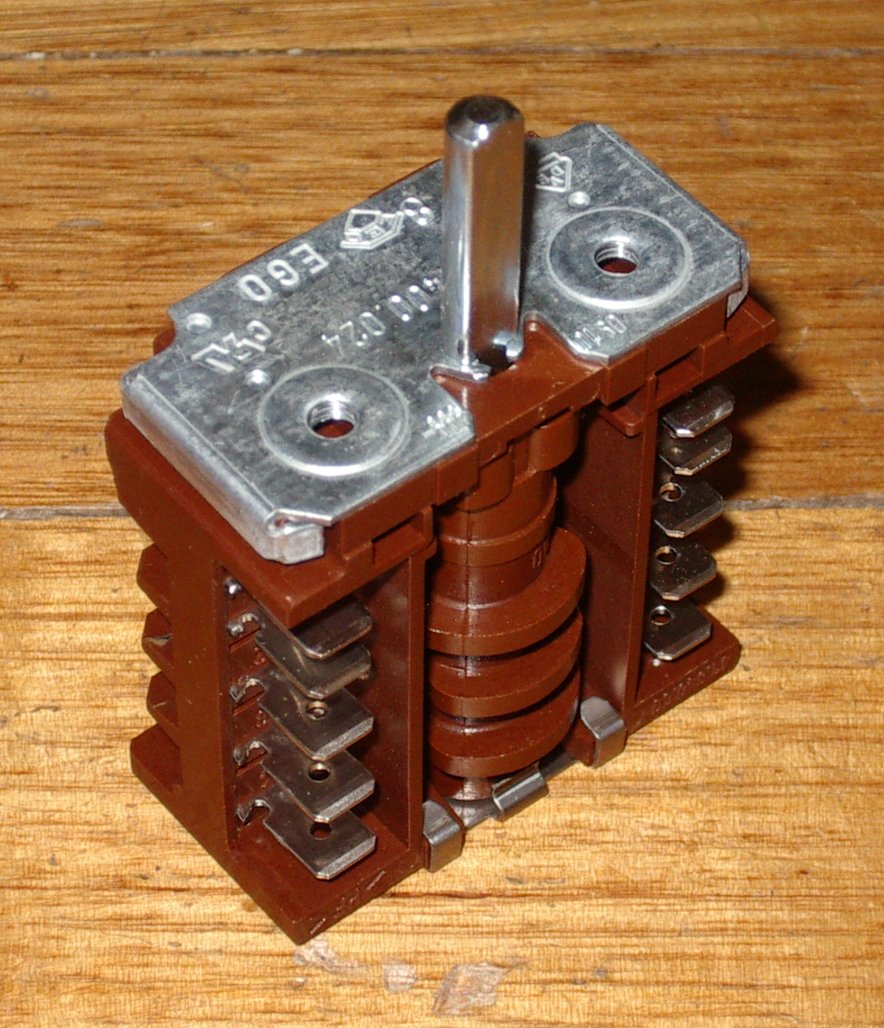 Westinghouse Chef Multi3 Oven Function Selector Switch - Grill/Bake 4 - Position Switch, Part # 0534001742