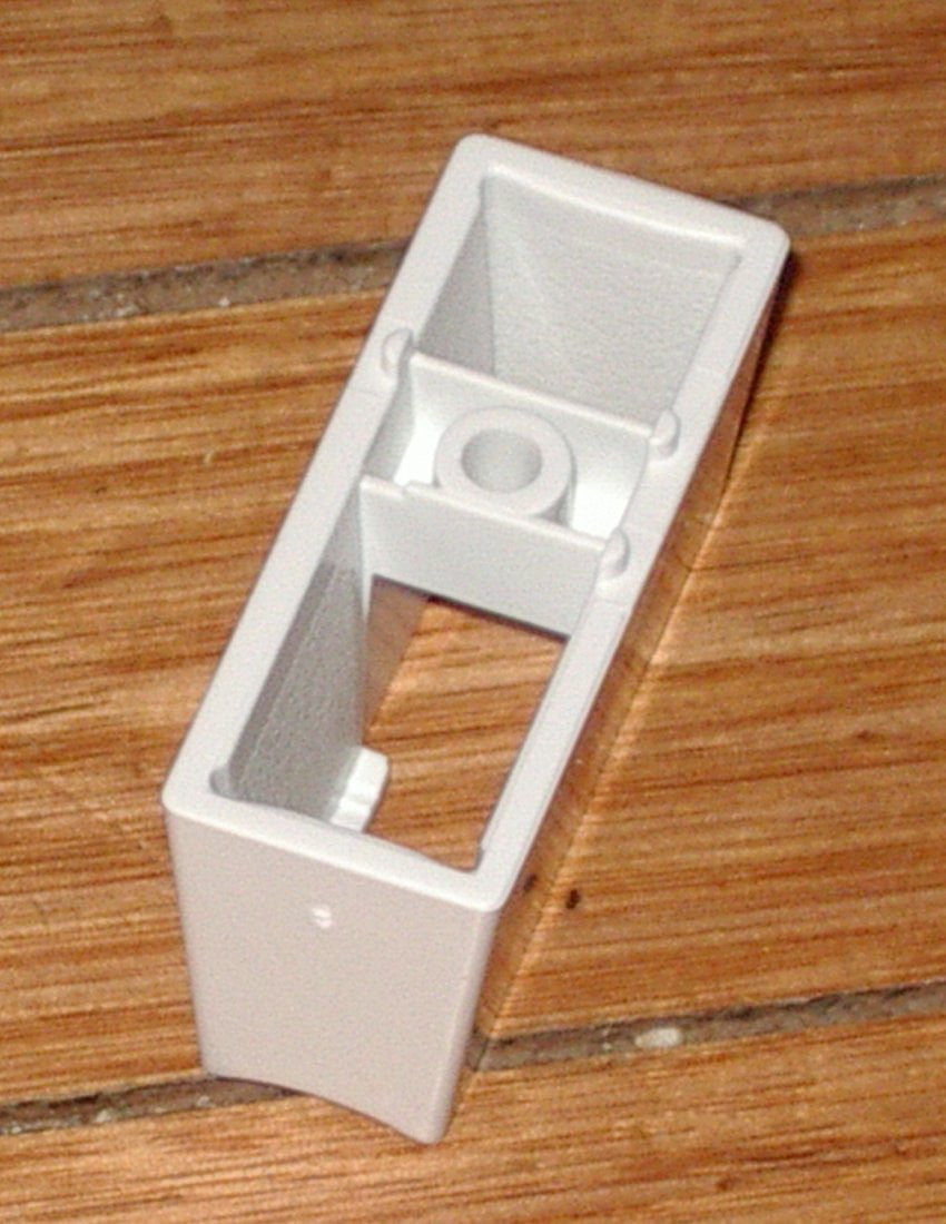Westinghouse and Simpson White Refrigerator Handle Pedestal Mounting Support - Part Number 1443893