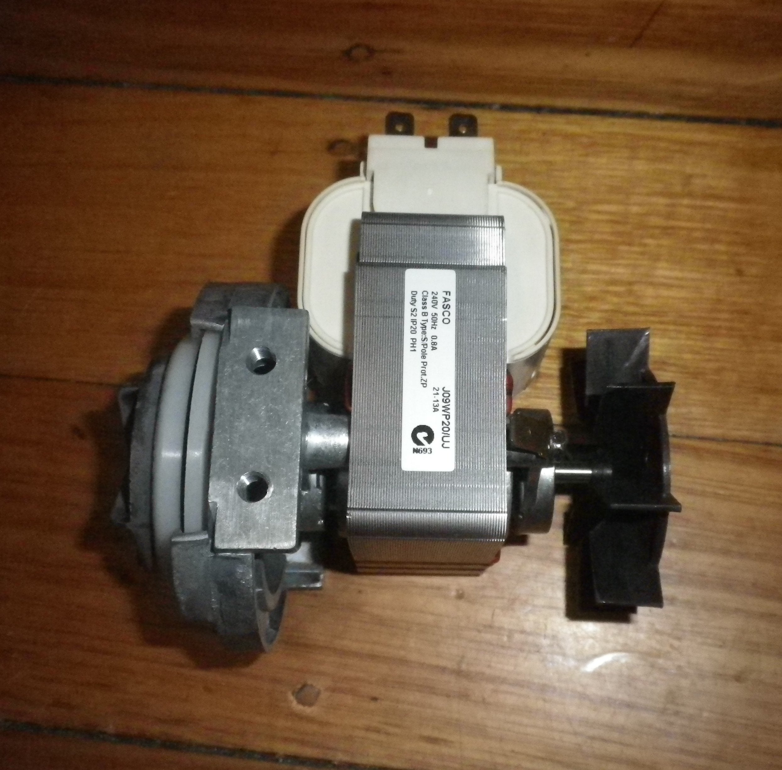 Universal Fasco Electric Pump Motor for Washing Machines - Replacement Part # UNI011
