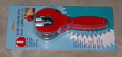 Ratchet Style Pipe and Tubing Cutter - Ideal for Tight Spaces, Part # TC110, Cutting Range from 5/16 to 11/8 Inches