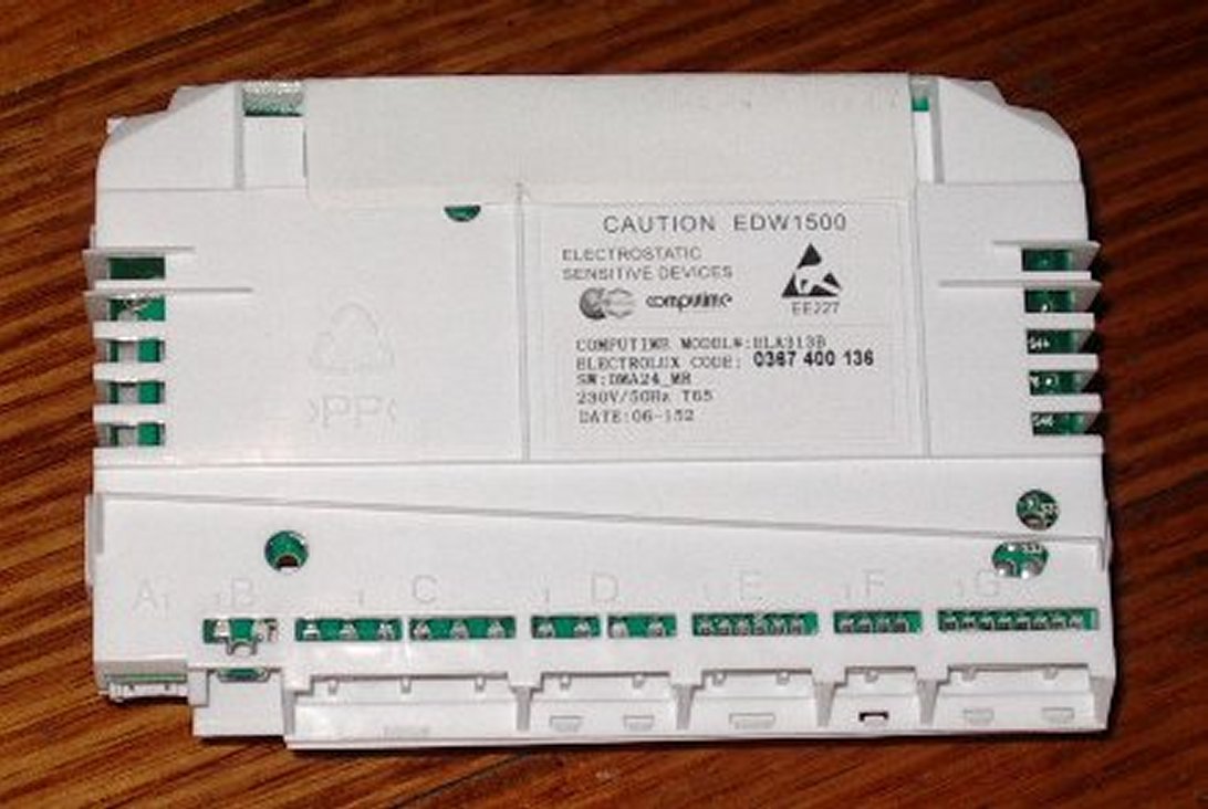 Reconditioned Exchange Control Module for Electrolux Dishlex DX302WB Dishwasher - Part Number 0367400141RECO
