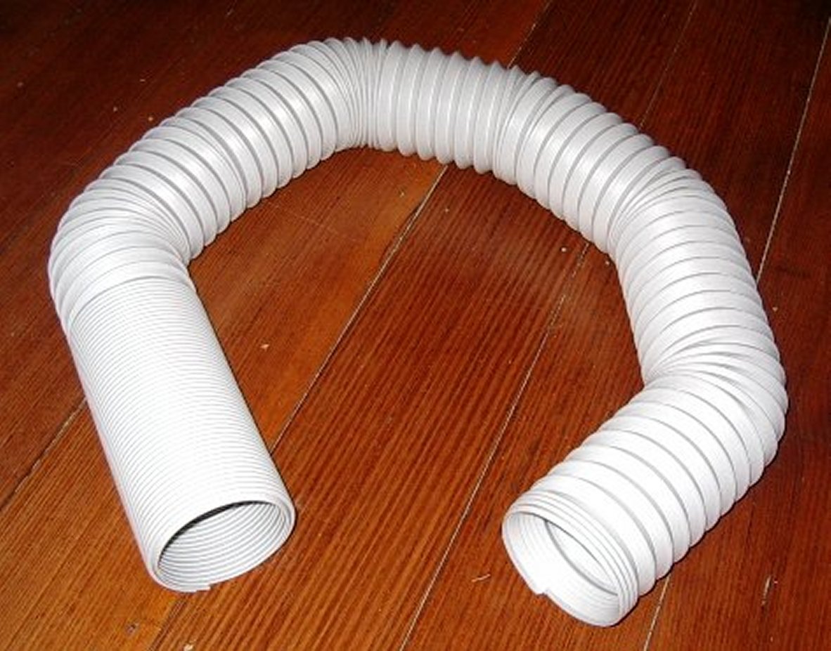 Fisher & Paykel 89mm Diameter by 2-Meter Expandable Air Vent Duct Hose for Dryers - Part Number FP503858