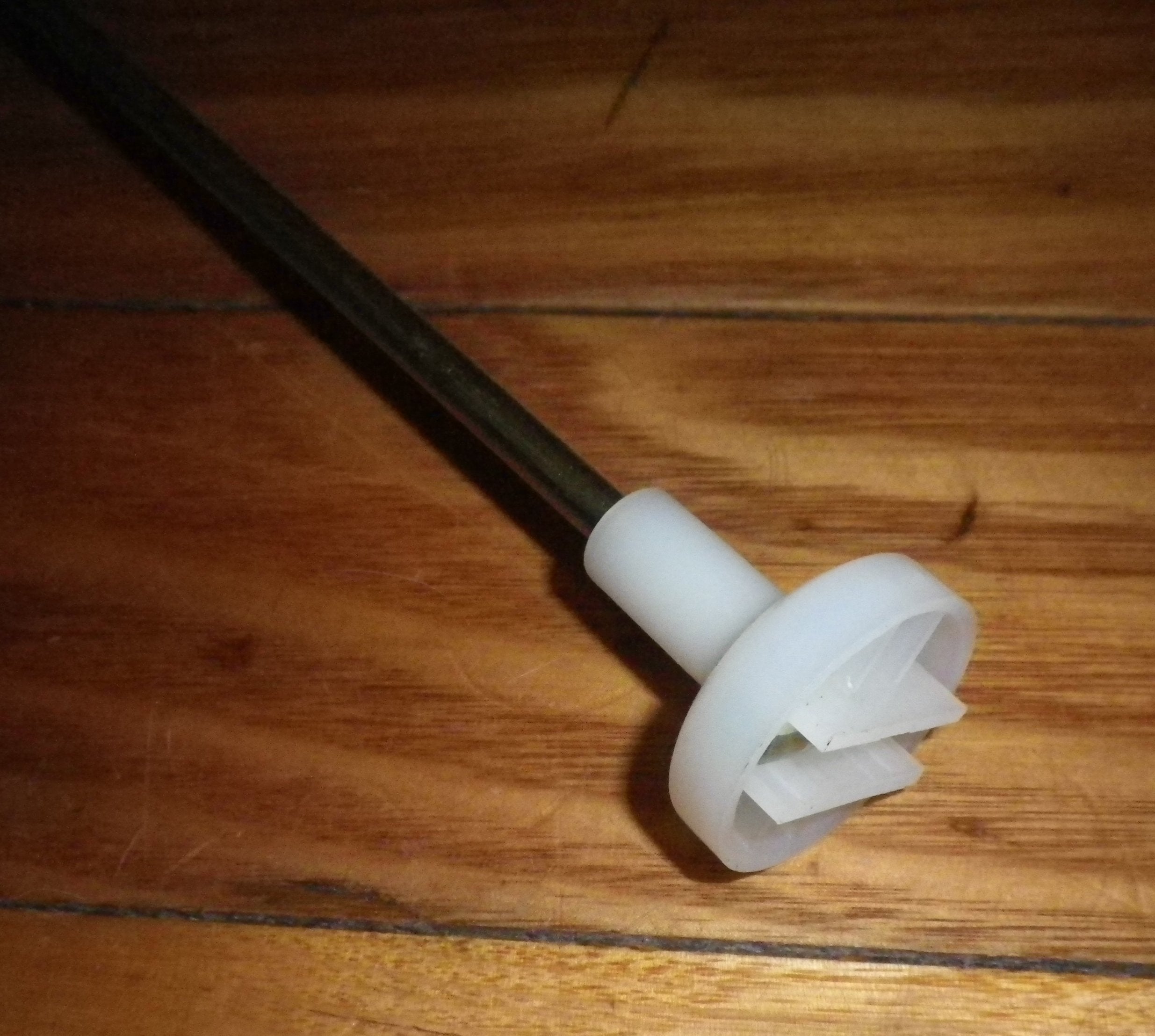 Single Samsung Top Load Washer Suspension Rod with White Cup - Genuine Part # DC97 - 05280U