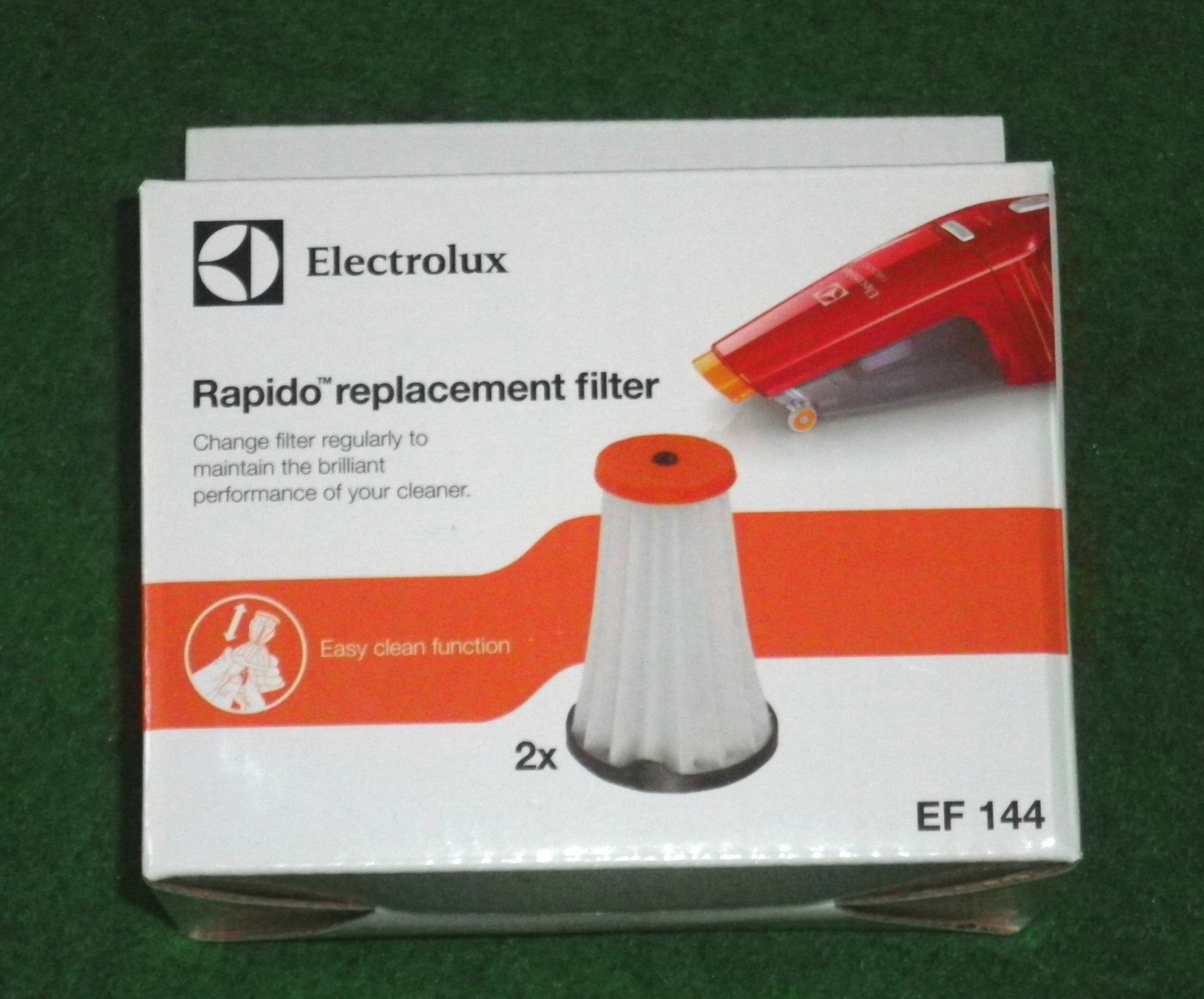 Electrolux Rapido ZB5100, ZB6100 Series Genuine Handheld Vacuum Inner Filter Pack of 2 - EF144A