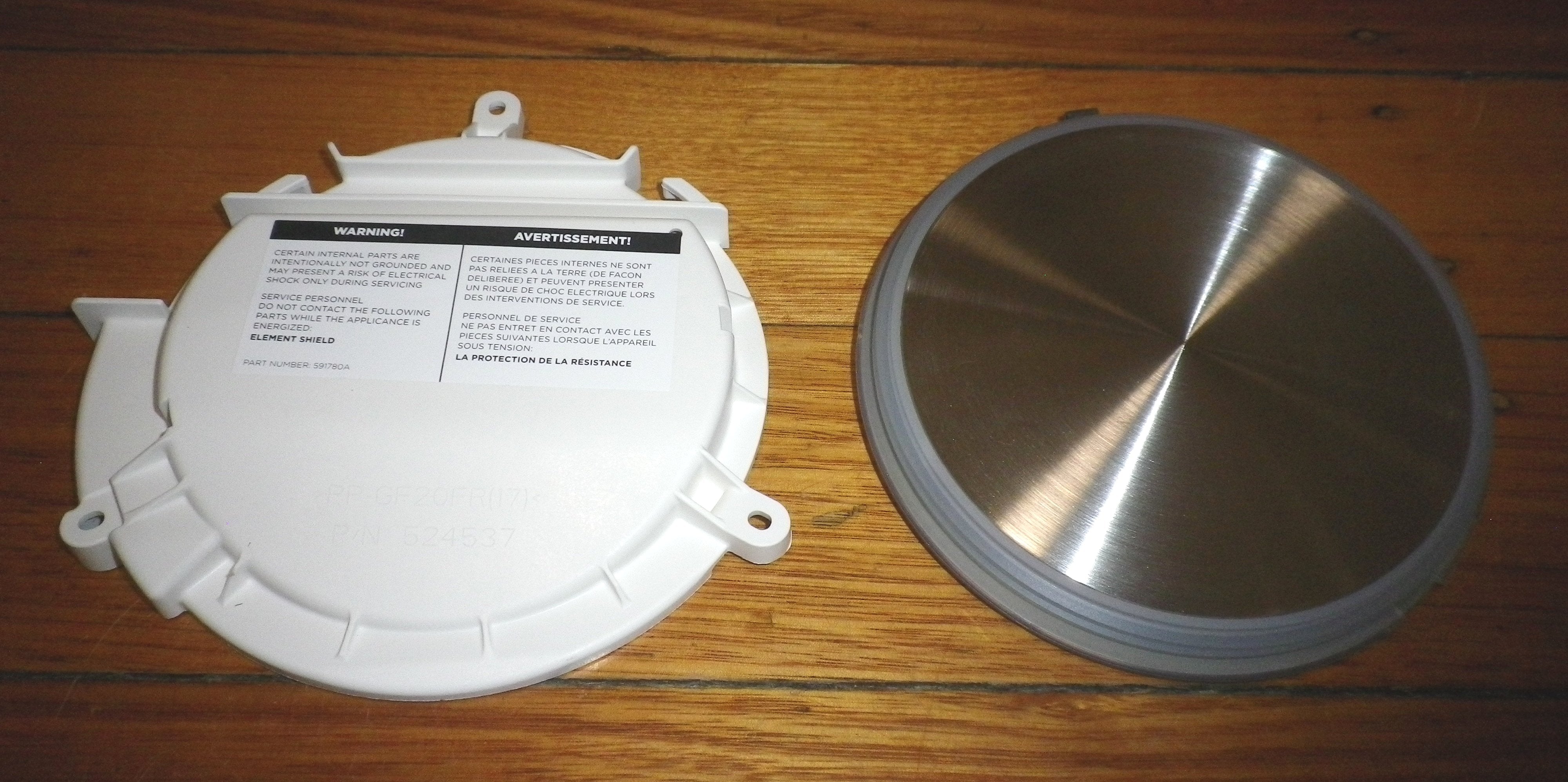 Fisher & Paykel Dishdrawer DD60 Phase 9 Replacement Heater Element and Seals Assembly - Genuine Part # FP514230