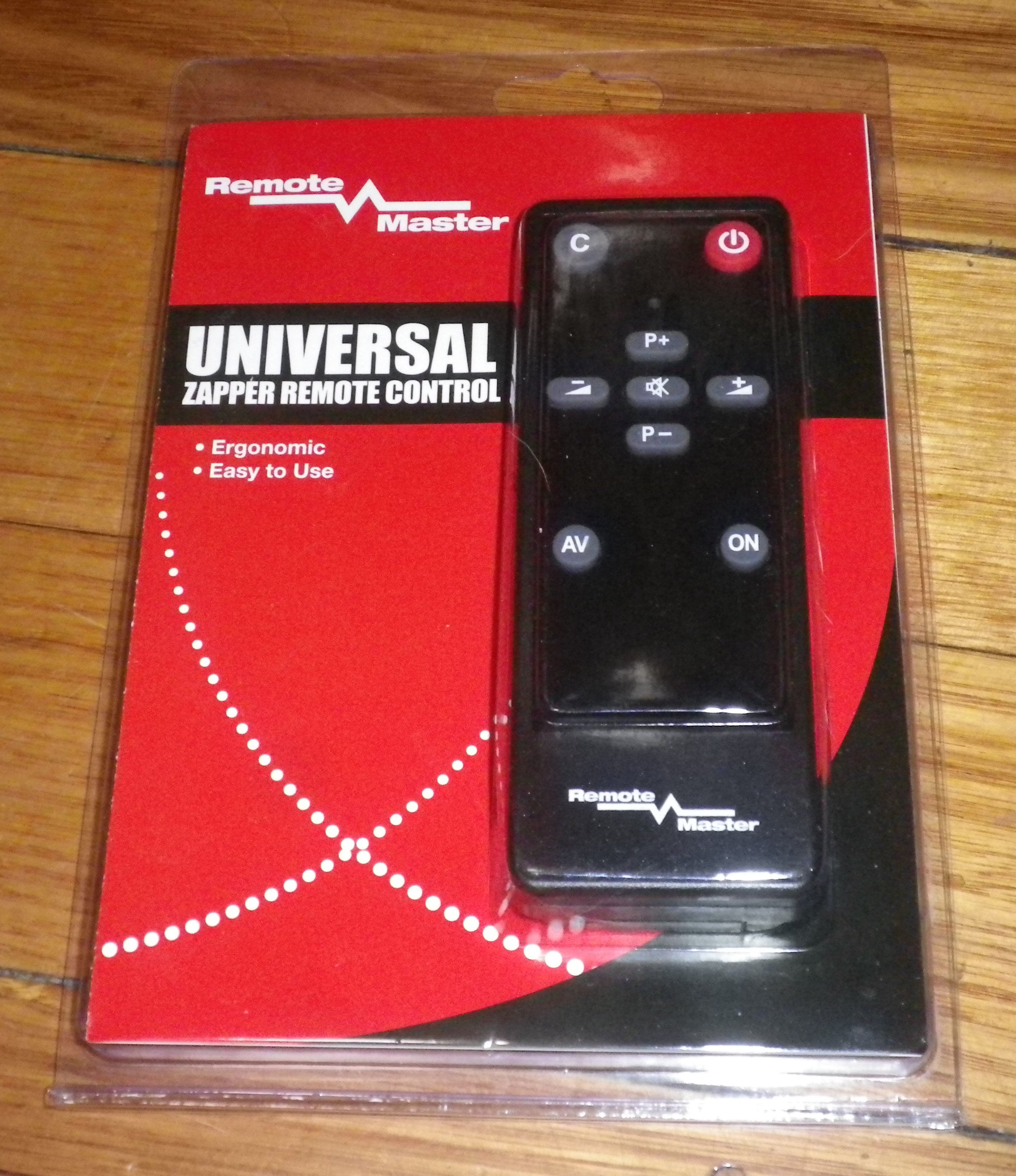 Universal Infrared Remote Control - Remote Master Zapper, Model SR001 and BW001