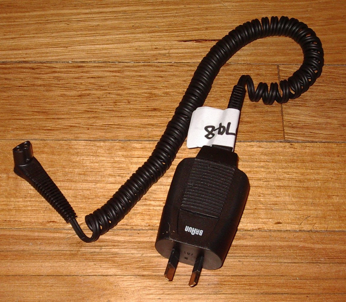 Braun Smart Power Cord for Curly Shavers with 2 - pin Australian Plug, Part # 7030748