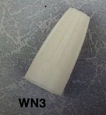 Extra Small 2mm Closed End Connector Nuts - 25 Pieces per Pack, Part # WN3-25