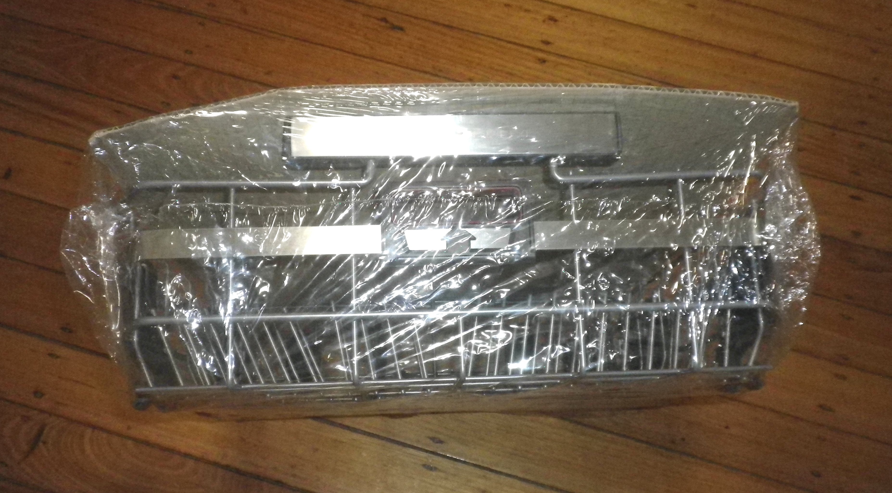 AEG Dishwasher ComfortLift Complete Lower Basket Assembly - Replacement Part # 140019514136