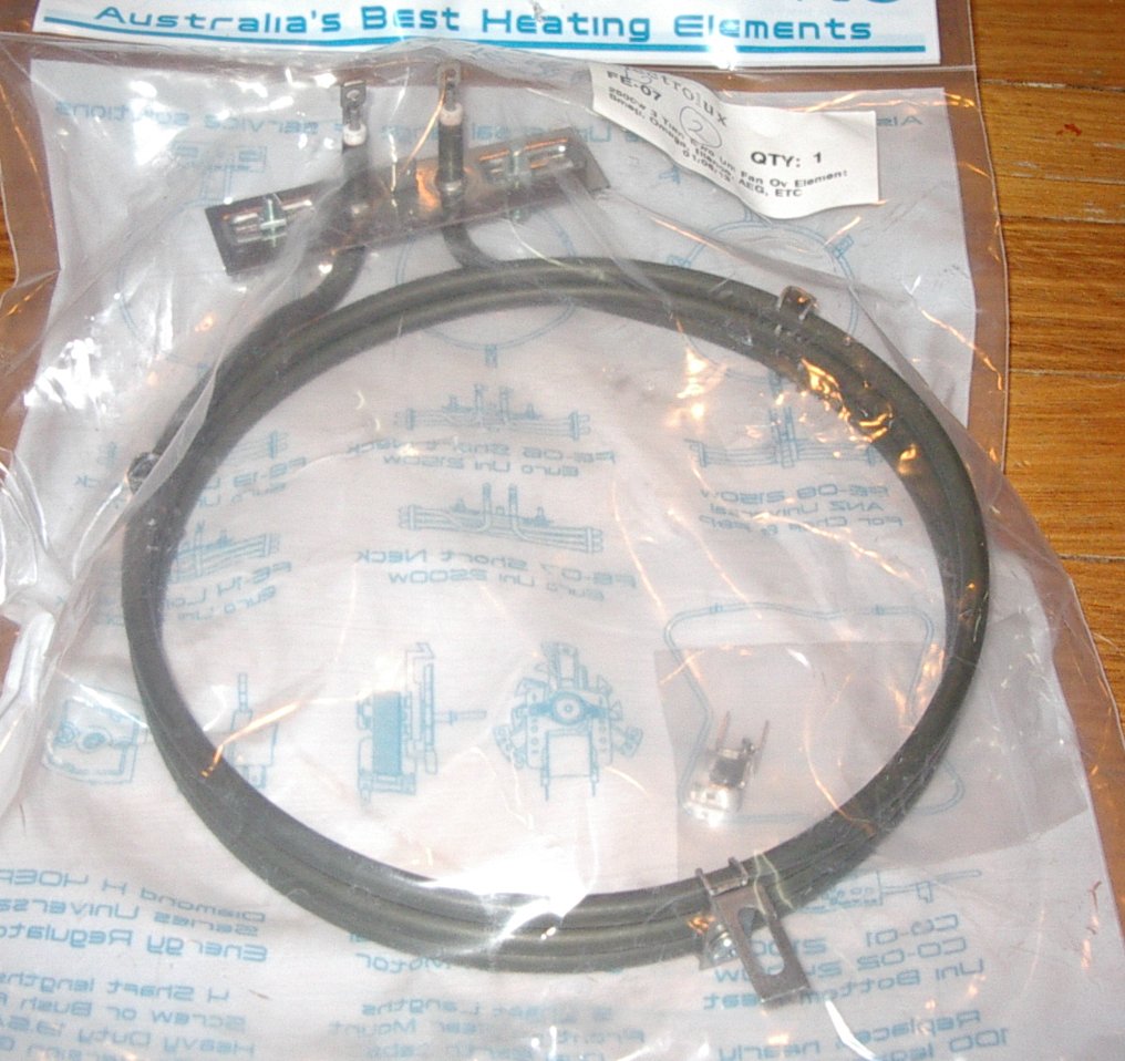 Wilson Universal 2500-Watt Fan-Forced Oven Element - Part FE-07