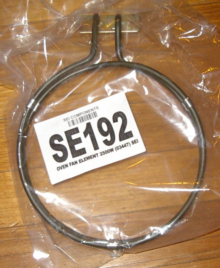 High - Performance 2500 - Watt Compatible Fan - Forced Oven Element for Technika Appliances - Part Number 03447, SE192