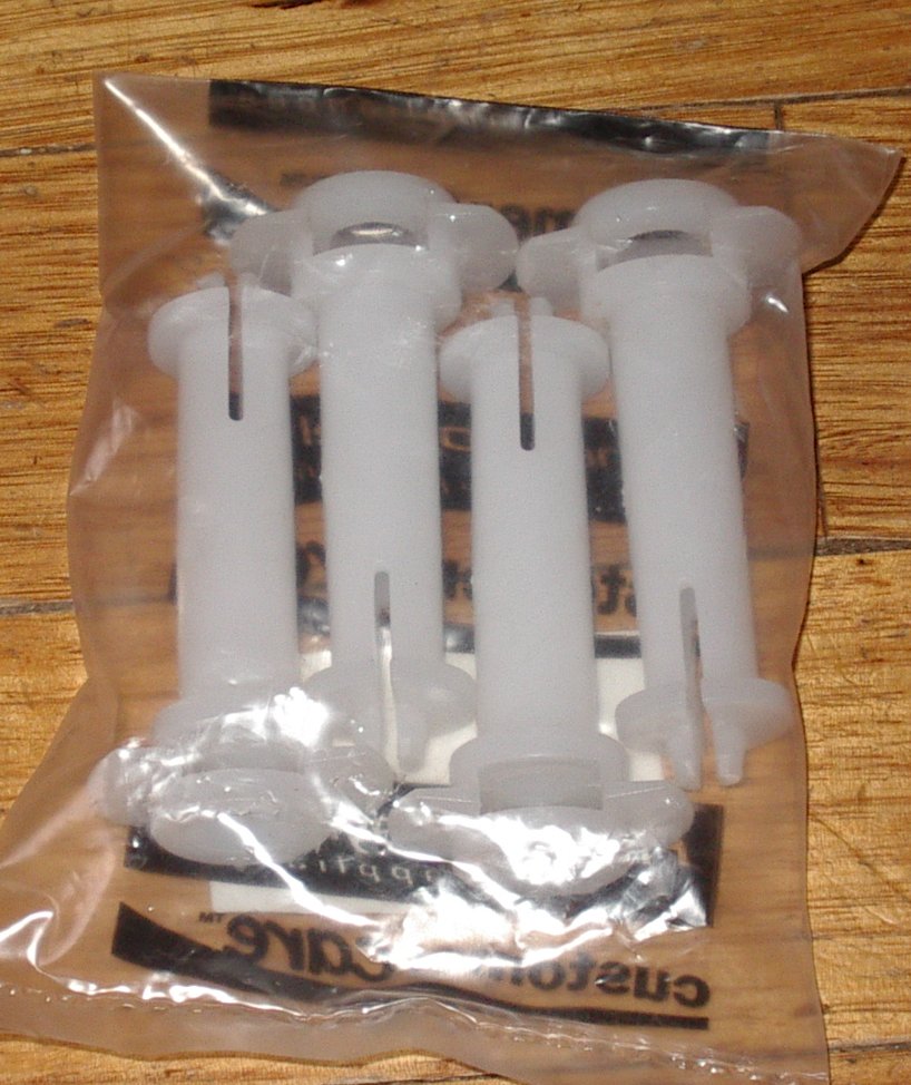 Fisher & Paykel Refrigeration Freezer Back Panel Support Bracket Set (Pack of 4) - Part Number FP878532P, 878532P