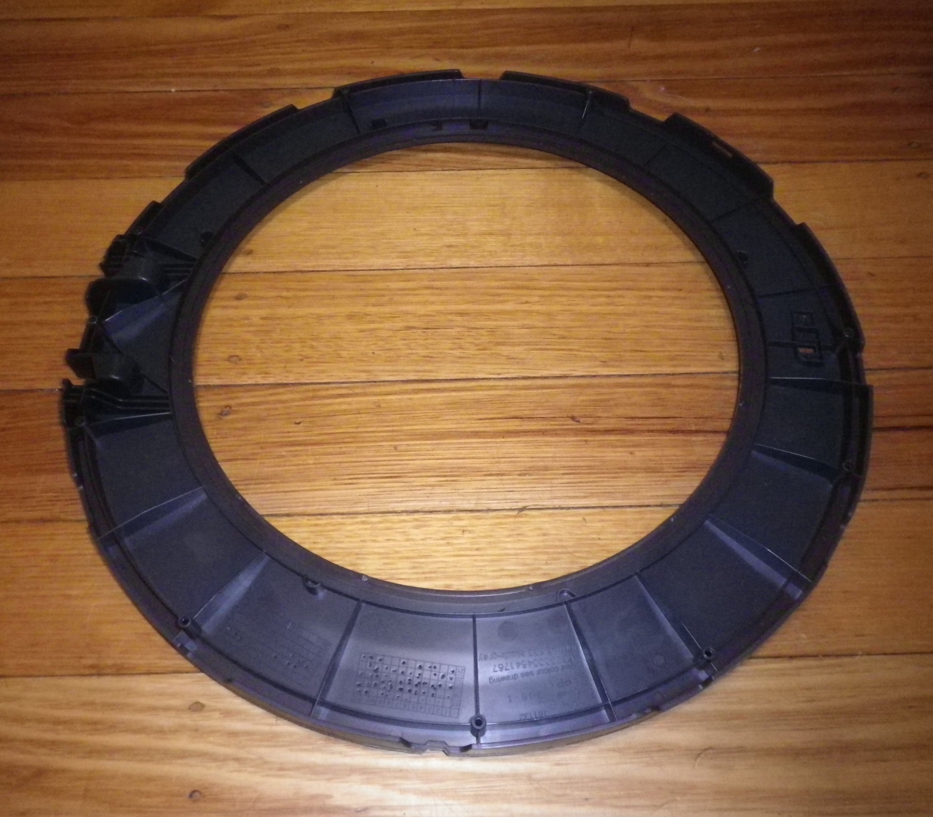 Bosch, Siemens Front - Loading Washer Grey Inner Door Moulding Part #11035685