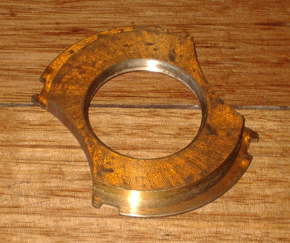 Large Chef Gas Stove Burner Locknut Made of Brass - Part Number 51996