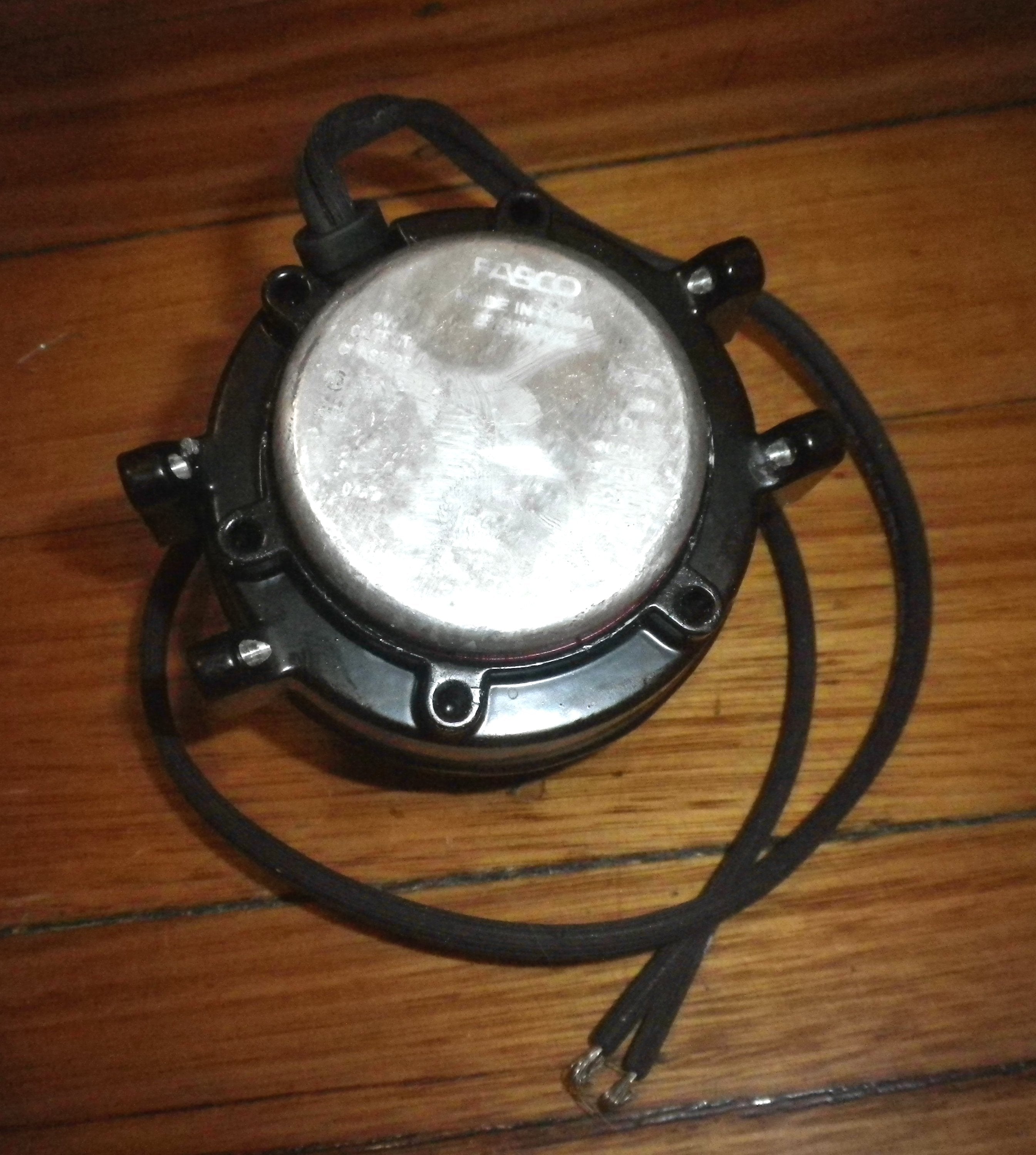 Fasco 9-Watt Clockwise Condenser Fan Motor for Refrigerators and Freezers - Part # RF605A, Equivalent to Fasco UB564