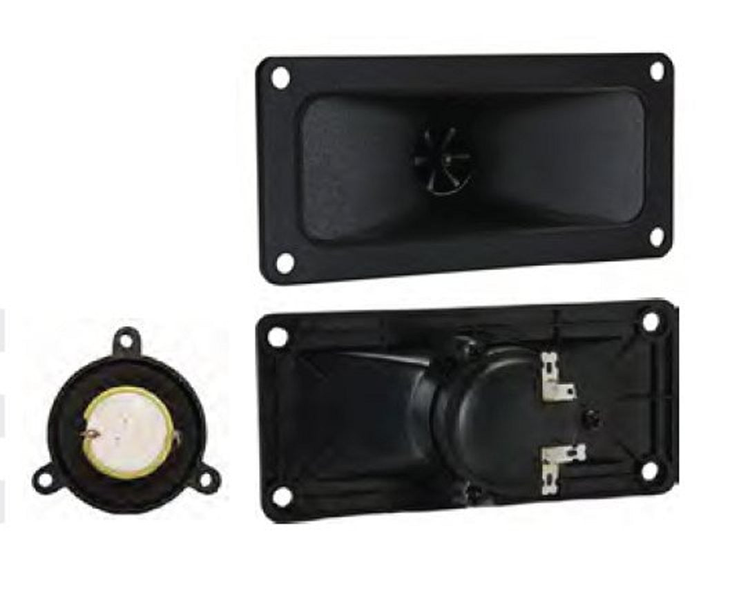 Daichi 75W Max Rectangular Piezo Horn Tweeter Speaker - PZ1016