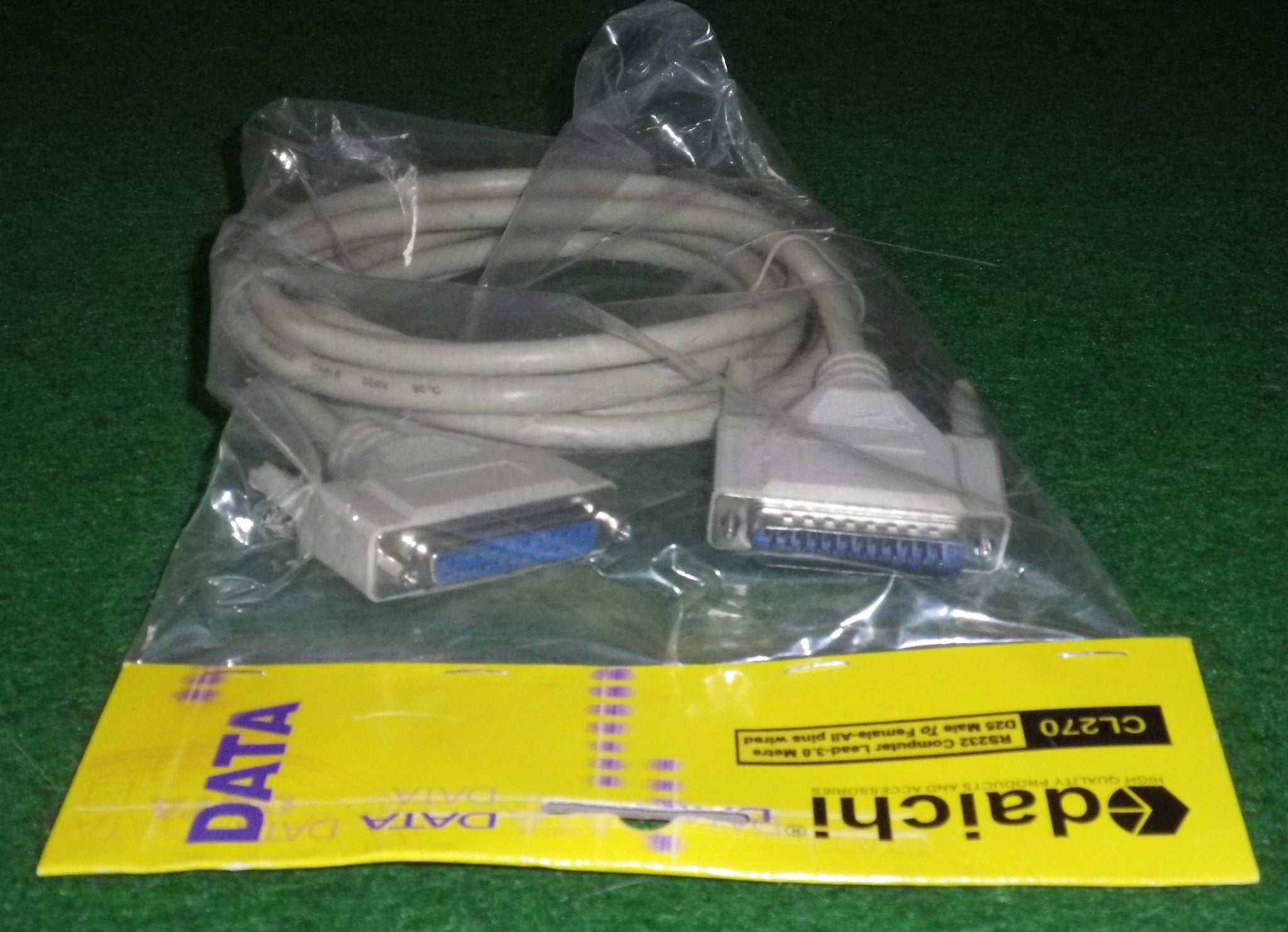 3.0m DB25 Male to Female Computer Extension Cable - Part # CL270