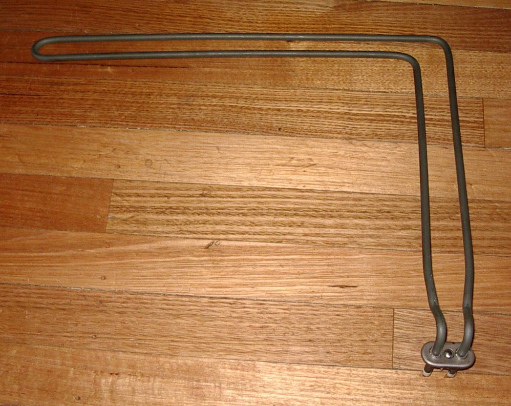 Universal L-Shaped Heating Element for Dishwashers - Part Number DWV114