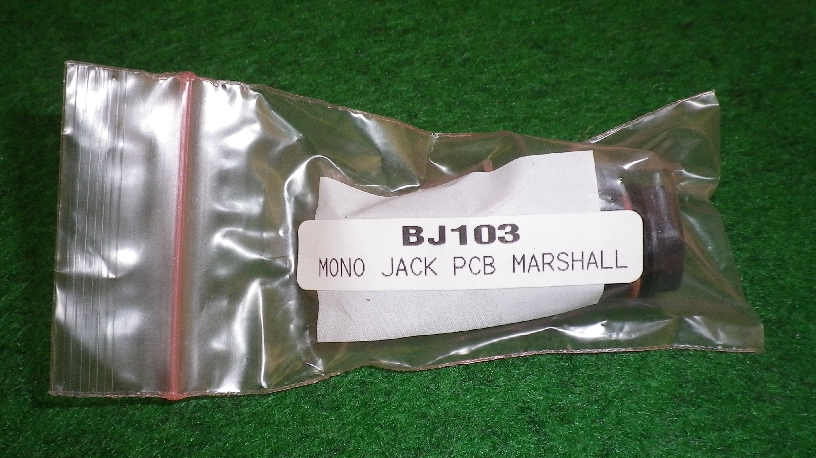 6.3mm Mono Switched Plastic Insulated PCB Mount Phone Socket - Part # BJ103
