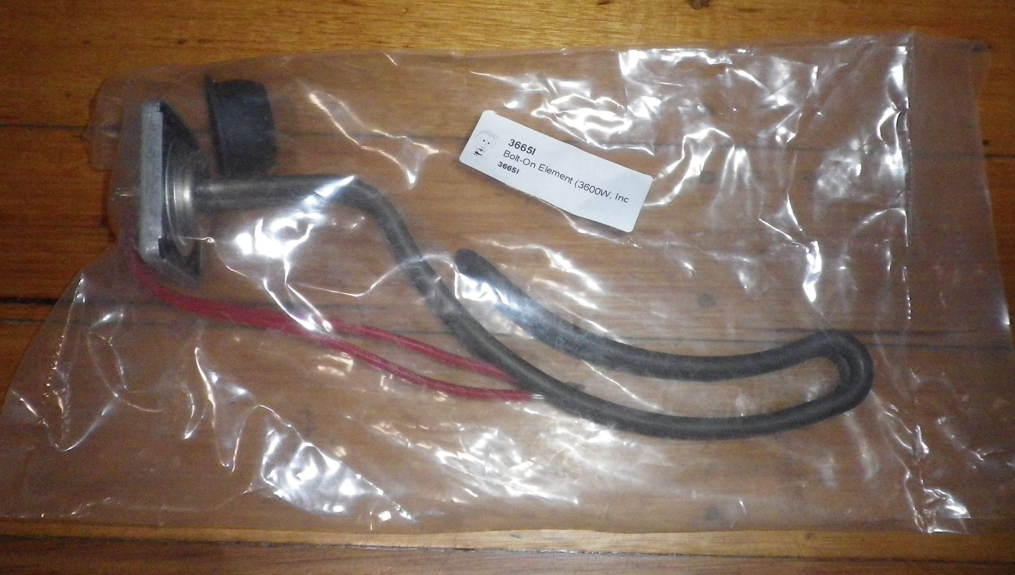 Rheem 3.6KW 240VAC Bolt - On Incaloy Sickle - Shaped Heating Element for Electric Hot Water System - Model # 3665I