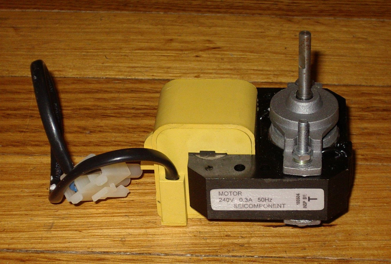 Universal Reversible 220V AC Commercial Evaporator Fan Motor - Part # RF001B