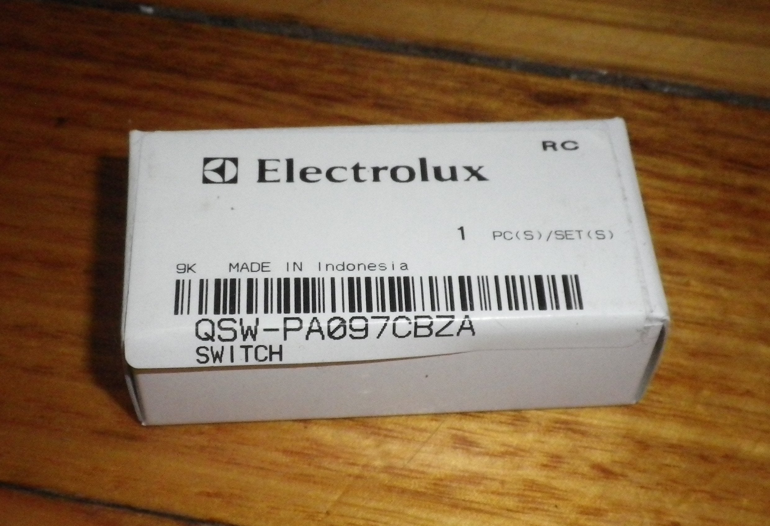 Westinghouse, Sharp Single - Lever Fridge Light/Fan Switch - Part # QSW - PA097CBZA