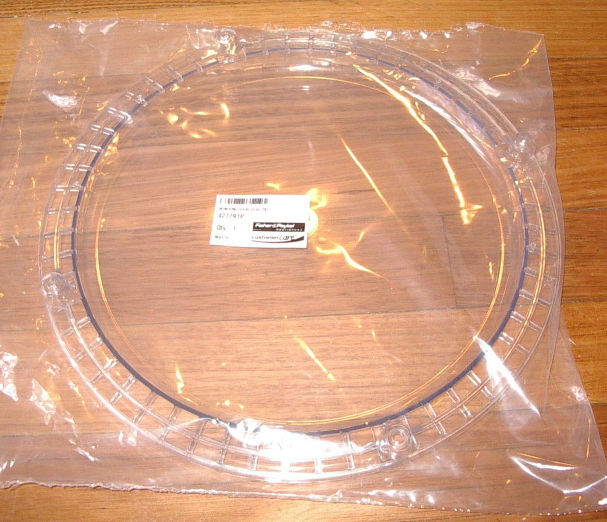 Fisher & Paykel AD50, ED50, DE45 Series Dryer Door Clear Window Part # FP427791P