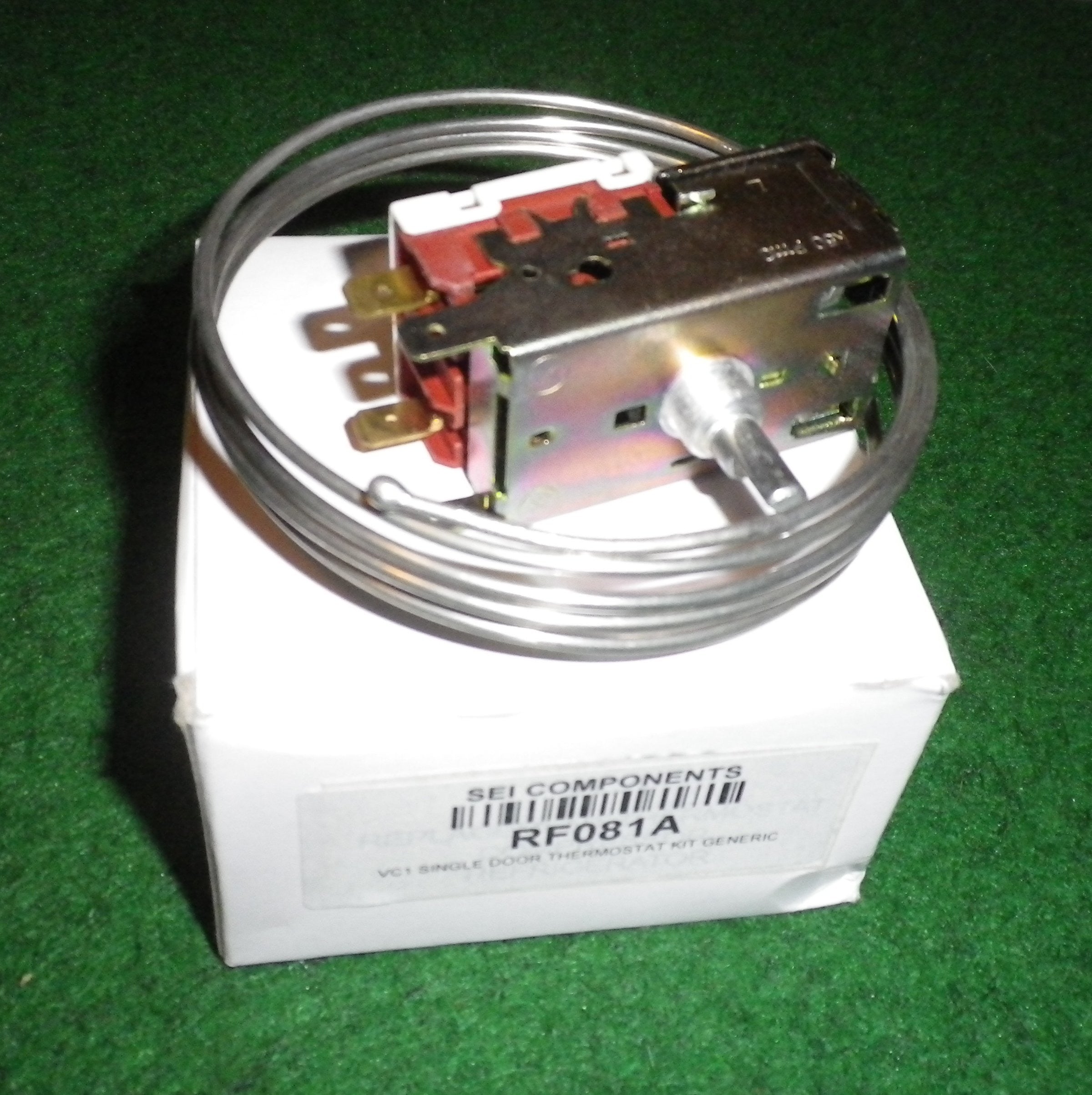 Universal Single Door Refrigerator Thermostat Kit with Freezer - RF081A