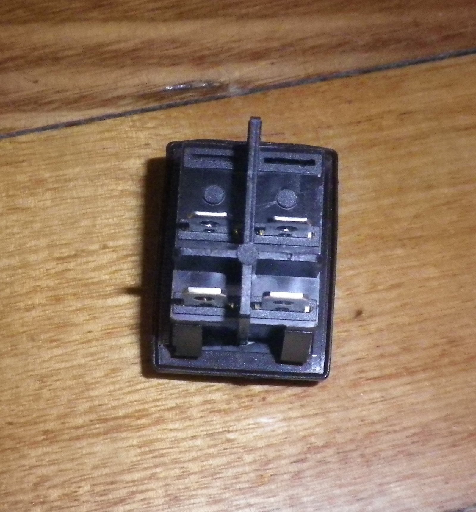 Universal Amber Illuminated DPST Mains Rocker Switch with Rubber Boot - A310B