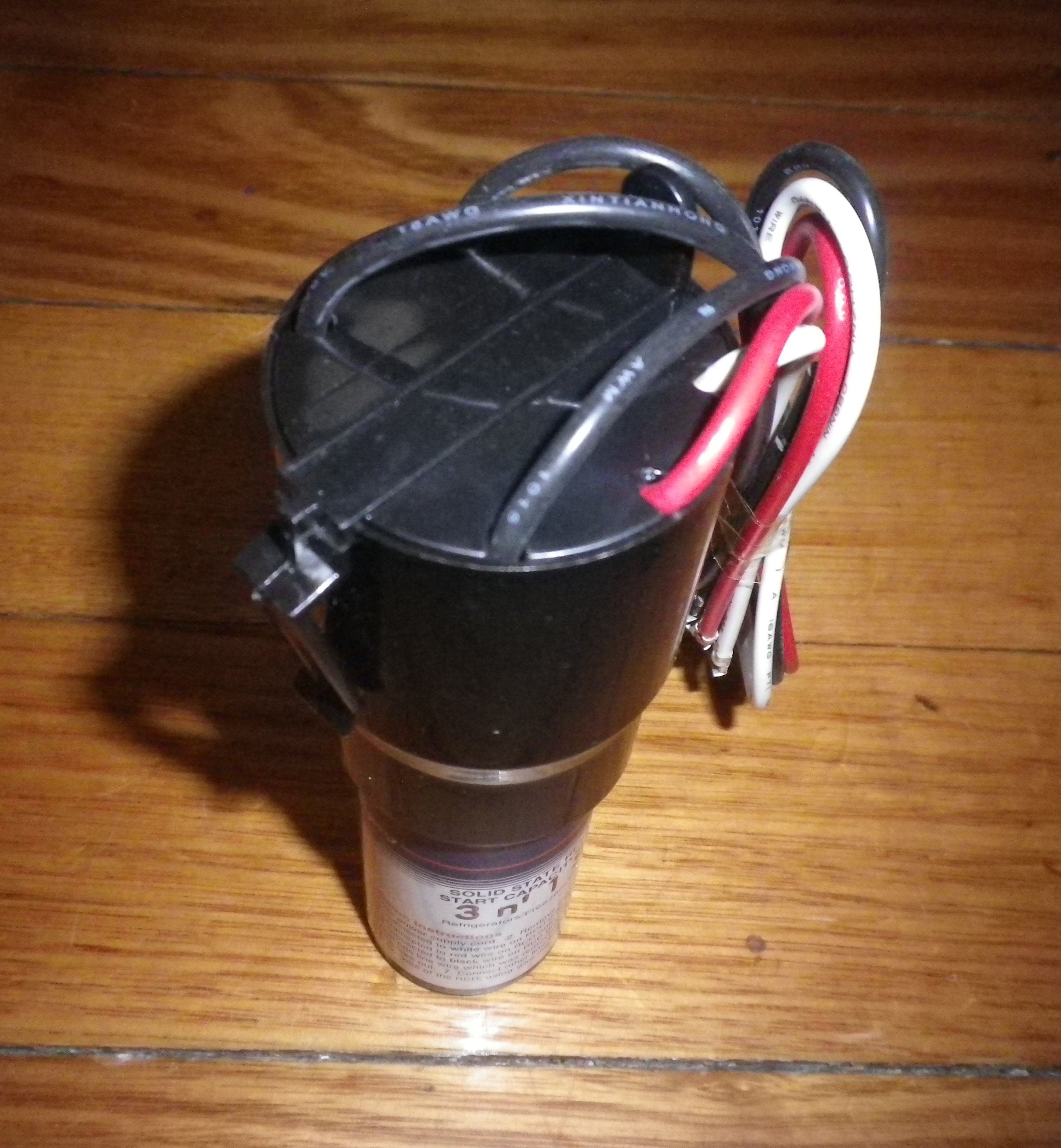 Supco 1/2HP Universal Solid - State 3 - in - 1 Compressor Relay/Overload/Capacitor RCO220