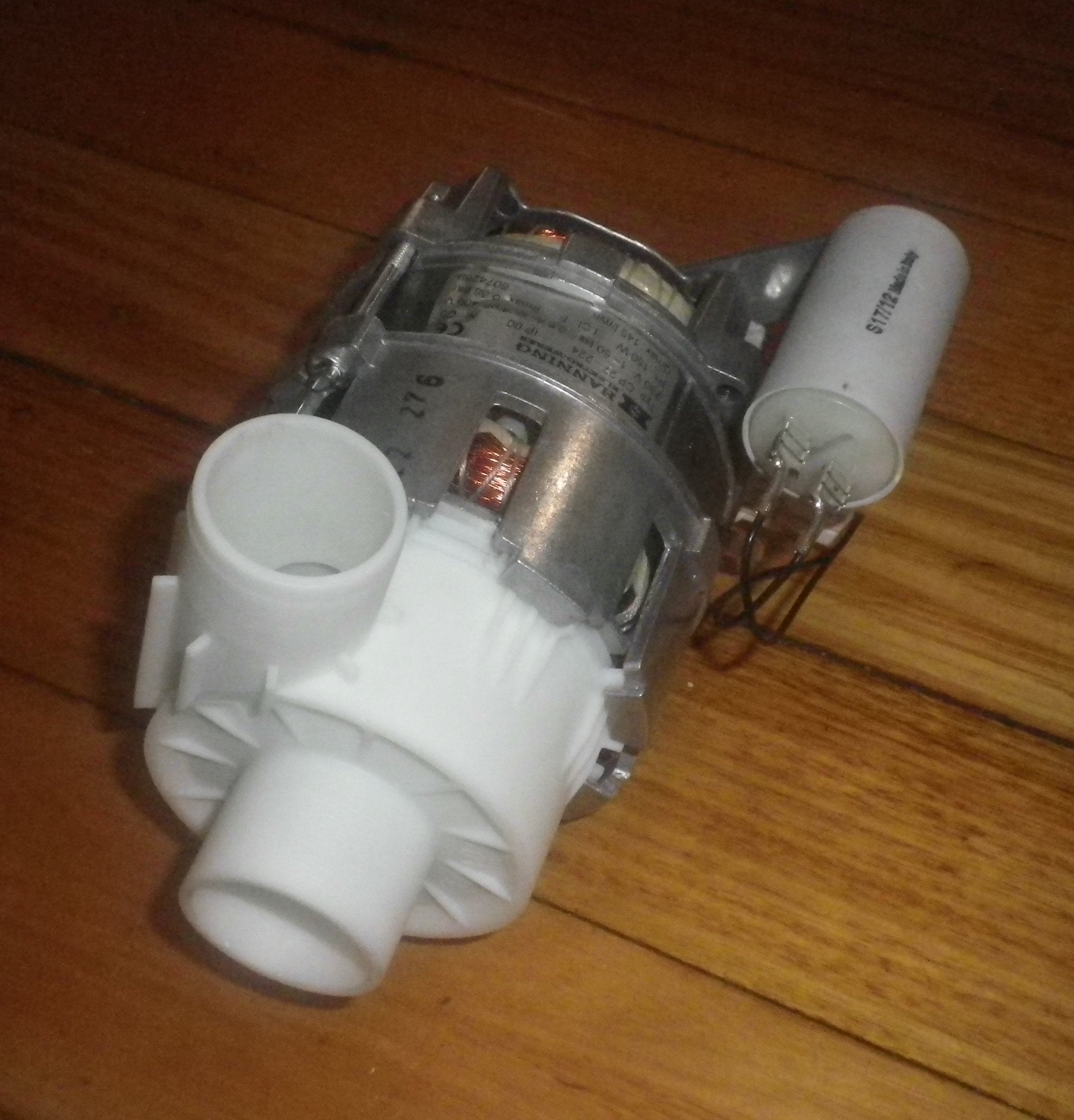 Asko D1600, D1700, D1800 Series Hanning Circulation Pump Motor - Part # 8801311