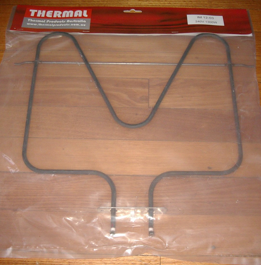 Technika 1300W Top and Bottom Oven Element with Crossbar - Part IM12-03