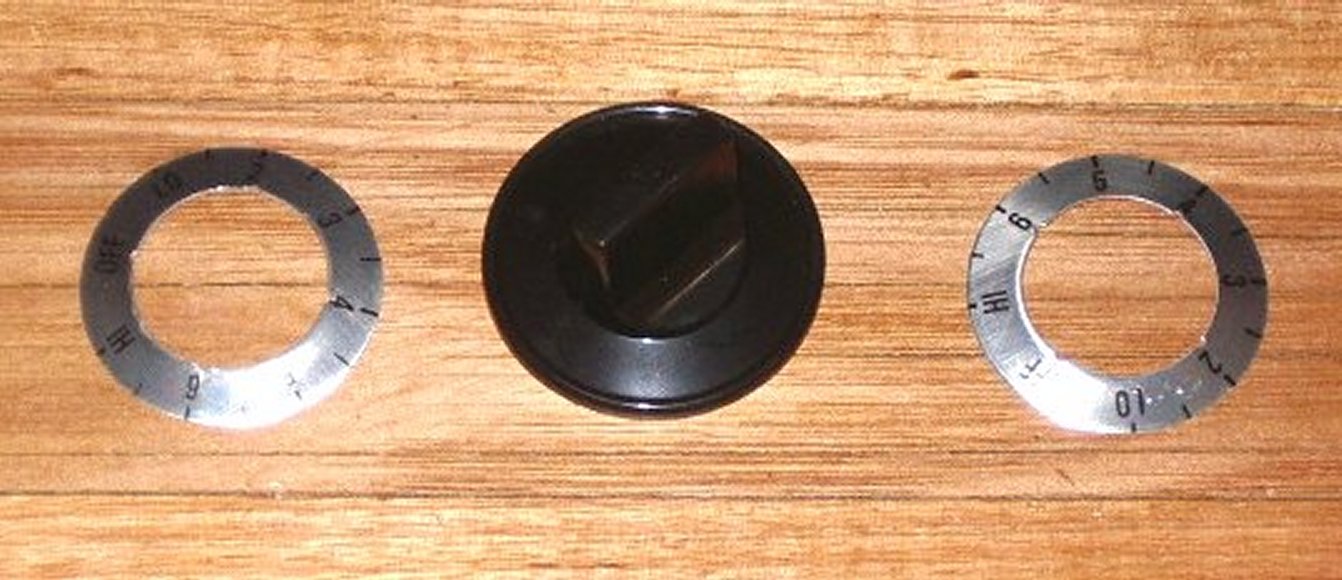 5-Piece Universal Electric Stove Control Knob Kit - Part SE162B