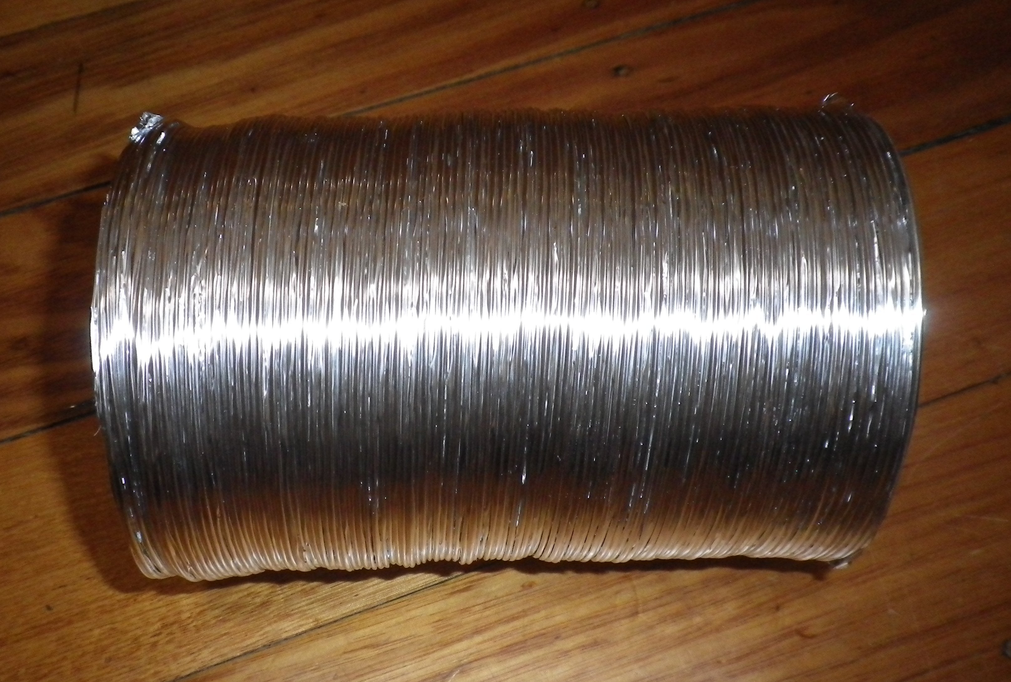 Deflecto 100mm x 2.4m Universal Expandable Aluminium Dryer Duct Hose - Part # FO408B