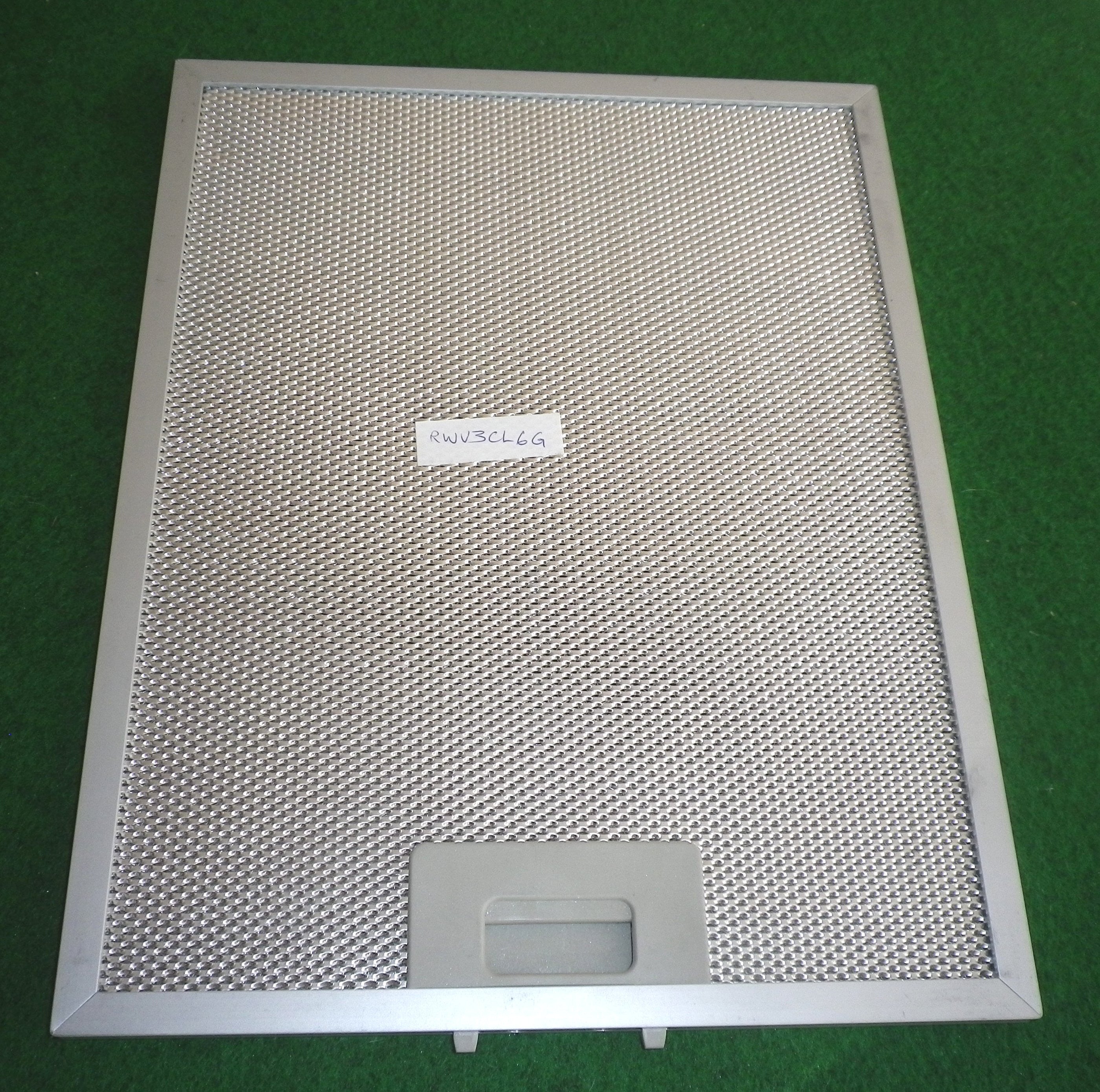 Robinhood RWV3CL6G Range Hood Replacement Aluminium Grease Filter - Size 350mm x 272mm, Part # 400109