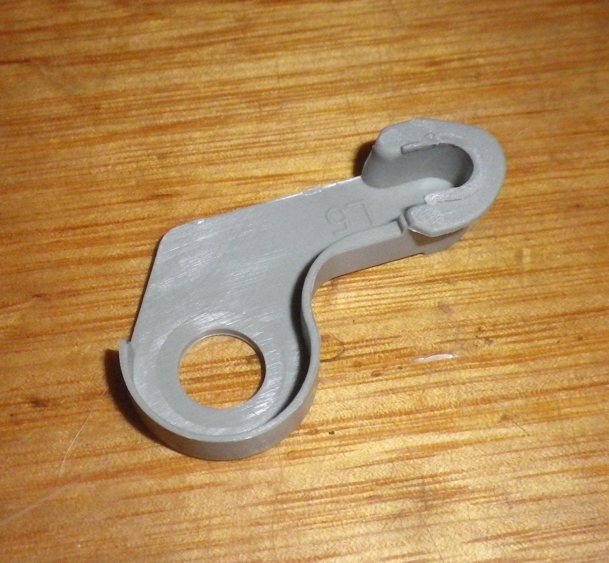 Fisher & Paykel Refrigerator Grey Right-Hand Door Hinge and Closing Cap - Replacement Part # FP881288