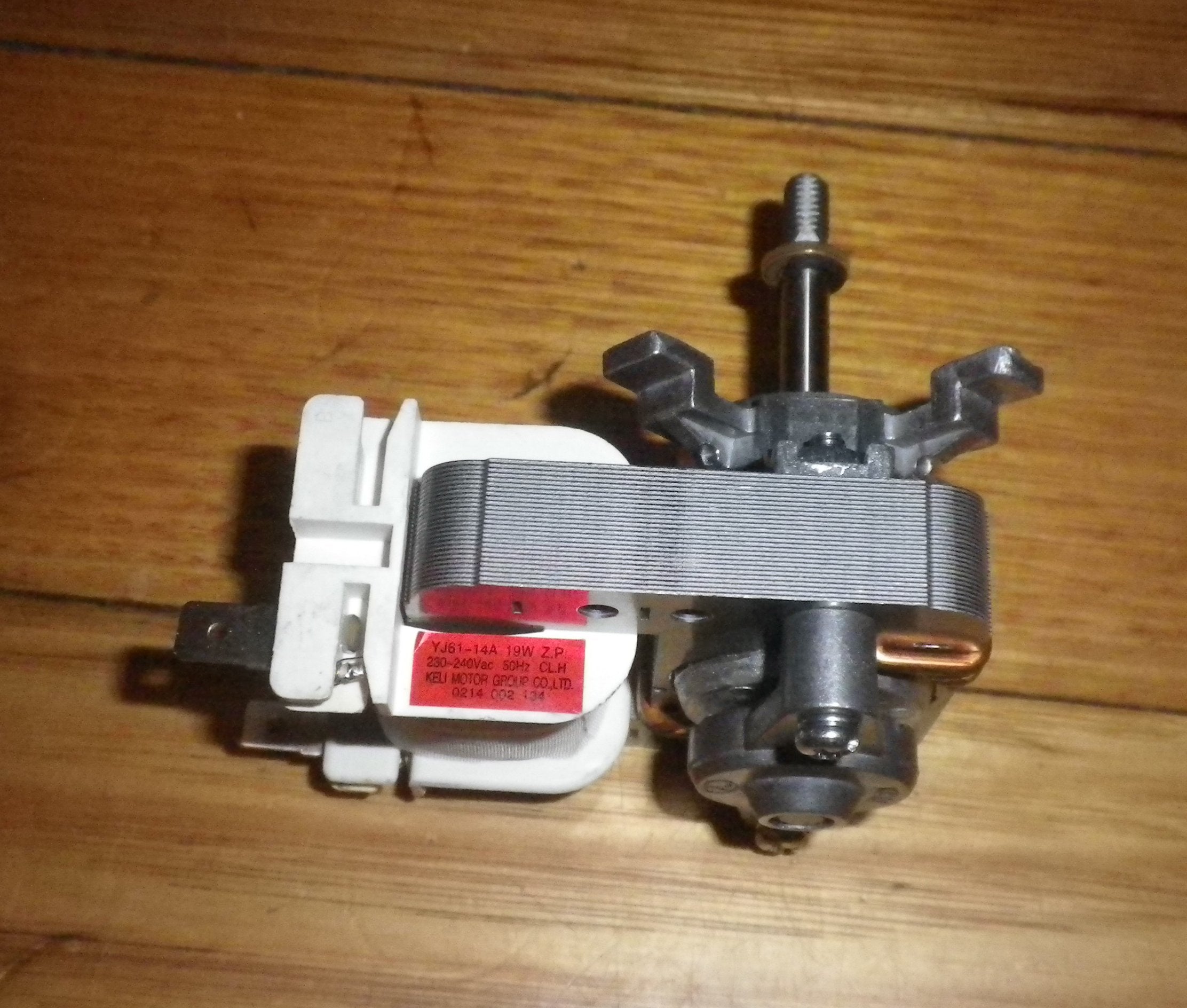 Westinghouse Right - Handed Counter - Clockwise Fan - Forced Oven Fan Motor, Part # 4055471058
