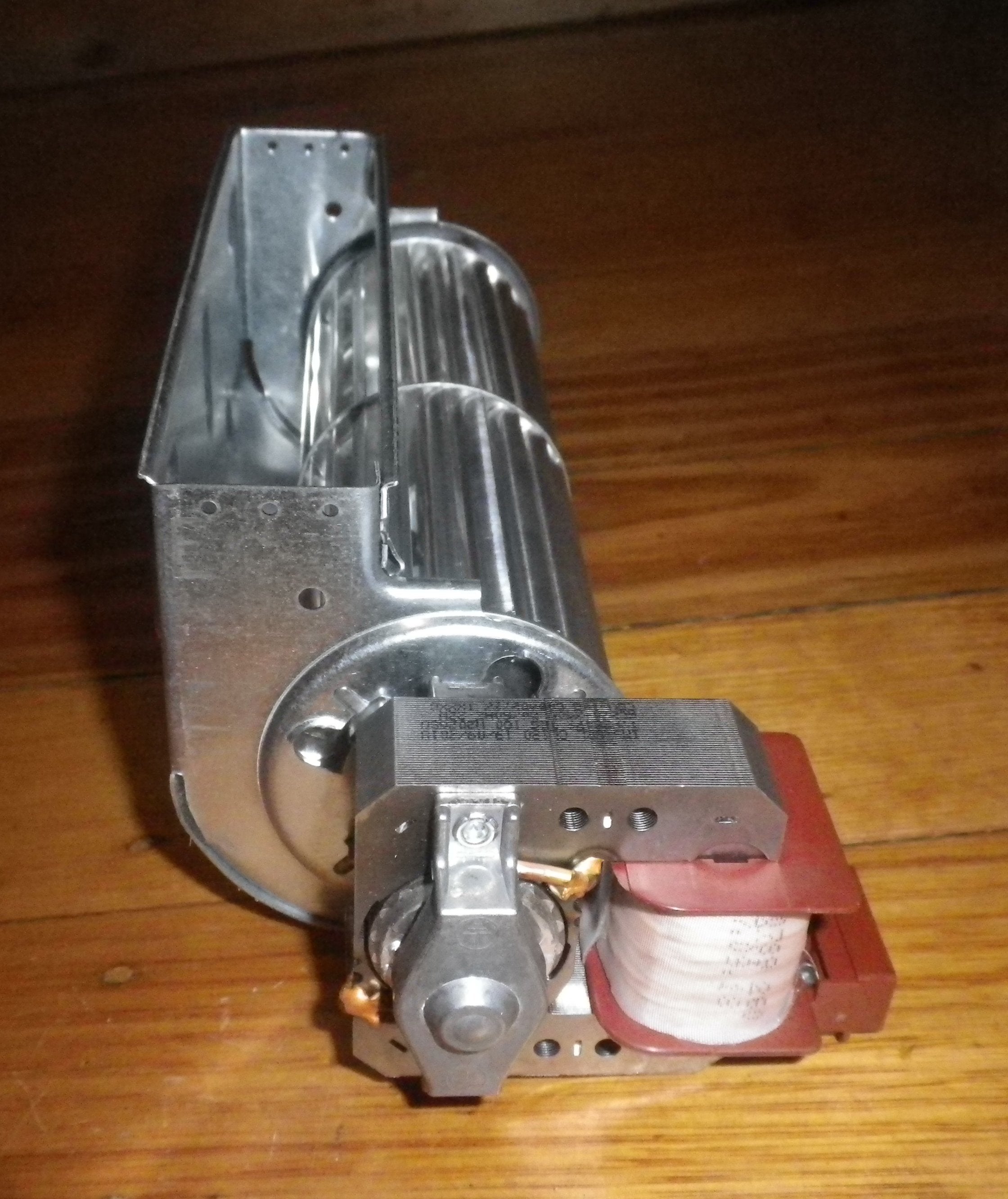 190mm Right-Handed Heating/Cooling Drum Fan Motor - Part # SG101