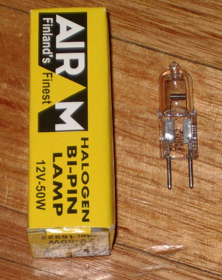 50-Watt 12-Volt Quartz Halogen Light Globe - Model QHL50