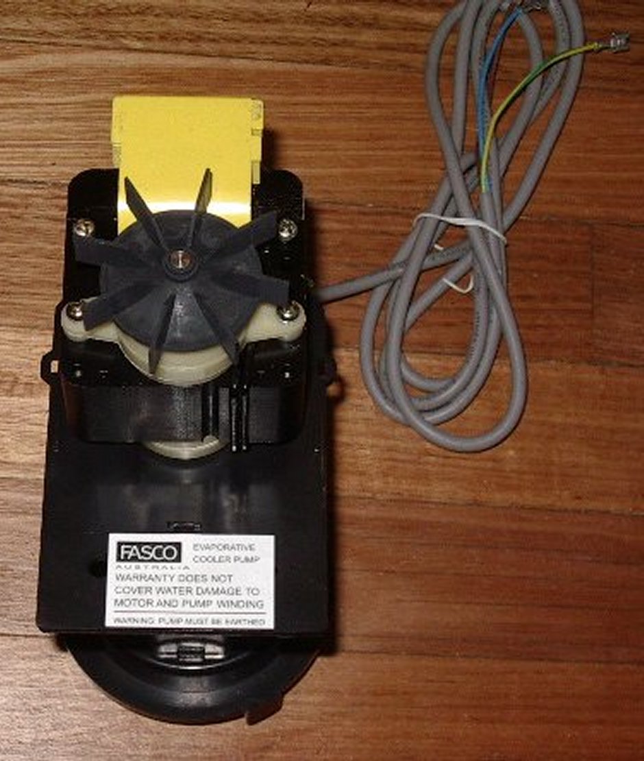Fasco 50L/min Universal Evaporative Cooler Water Pump - Part # E/P50ST