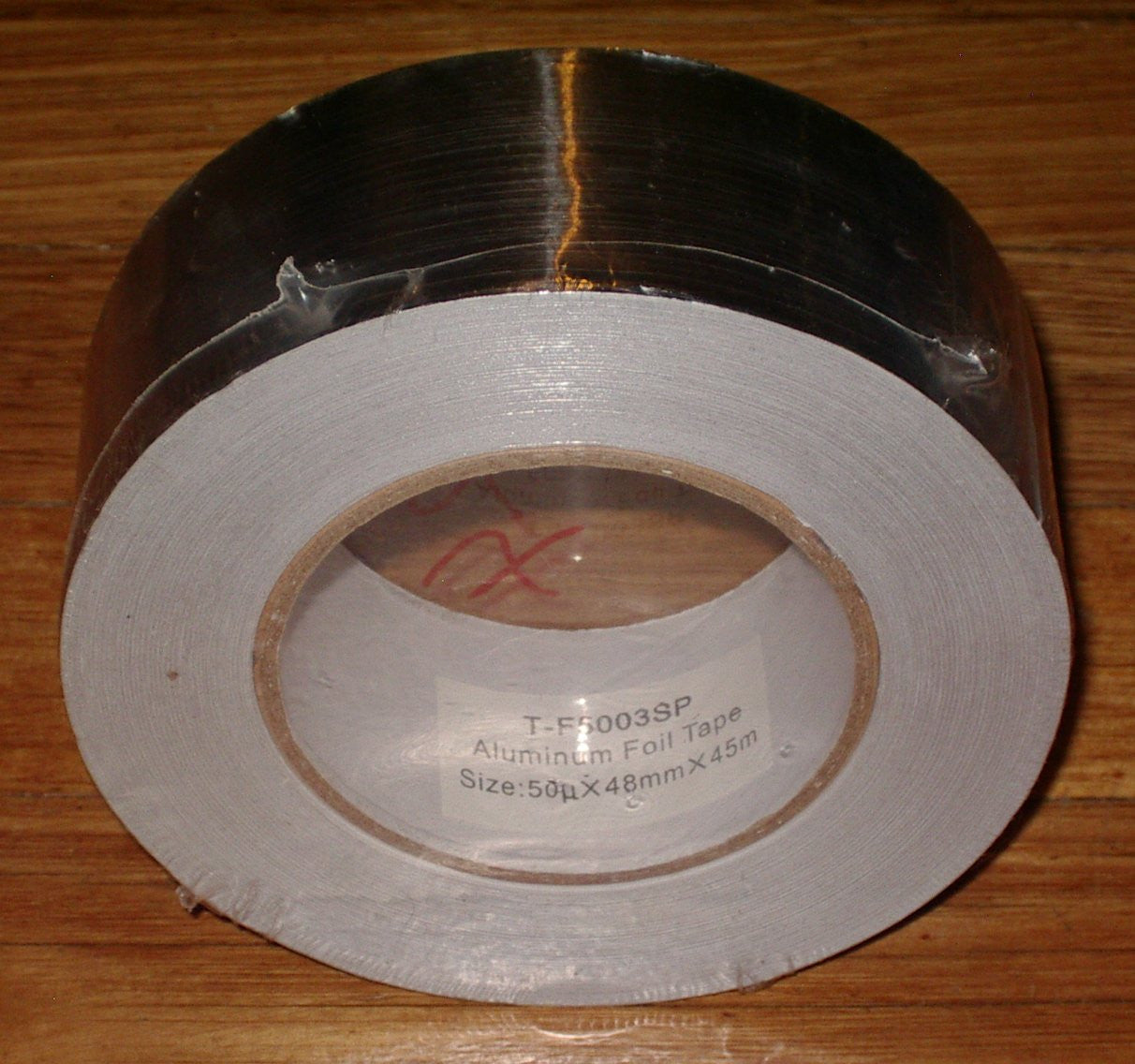 45m X 48mm Aluminium Foil Tape Ideal for Refrigeration and Heating Applications - Part # T024
