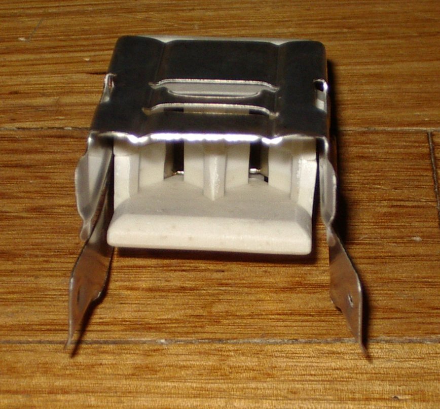 High - Quality Chef, Simpson Hotplate Receptacle Socket - Part Number 1801 - 20 for Appliance Parts