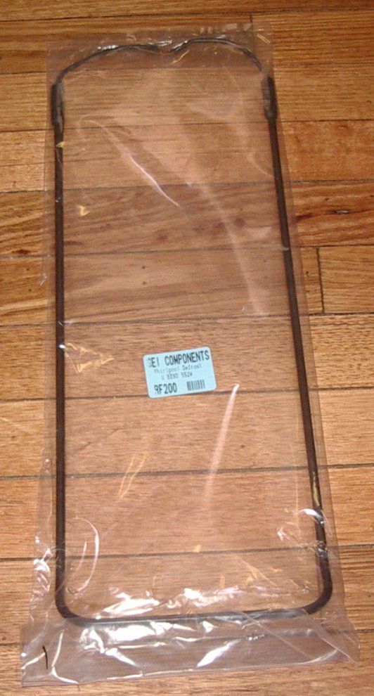 Whirlpool 552W U-Shape Defrost Heater Element - Part RF200 for Select Models