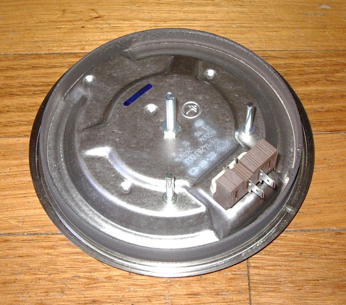 Westinghouse Chef 165mm Low Profile Electric Solid Wire-in Hotplate, Model Part # 0122004420 for Stoves