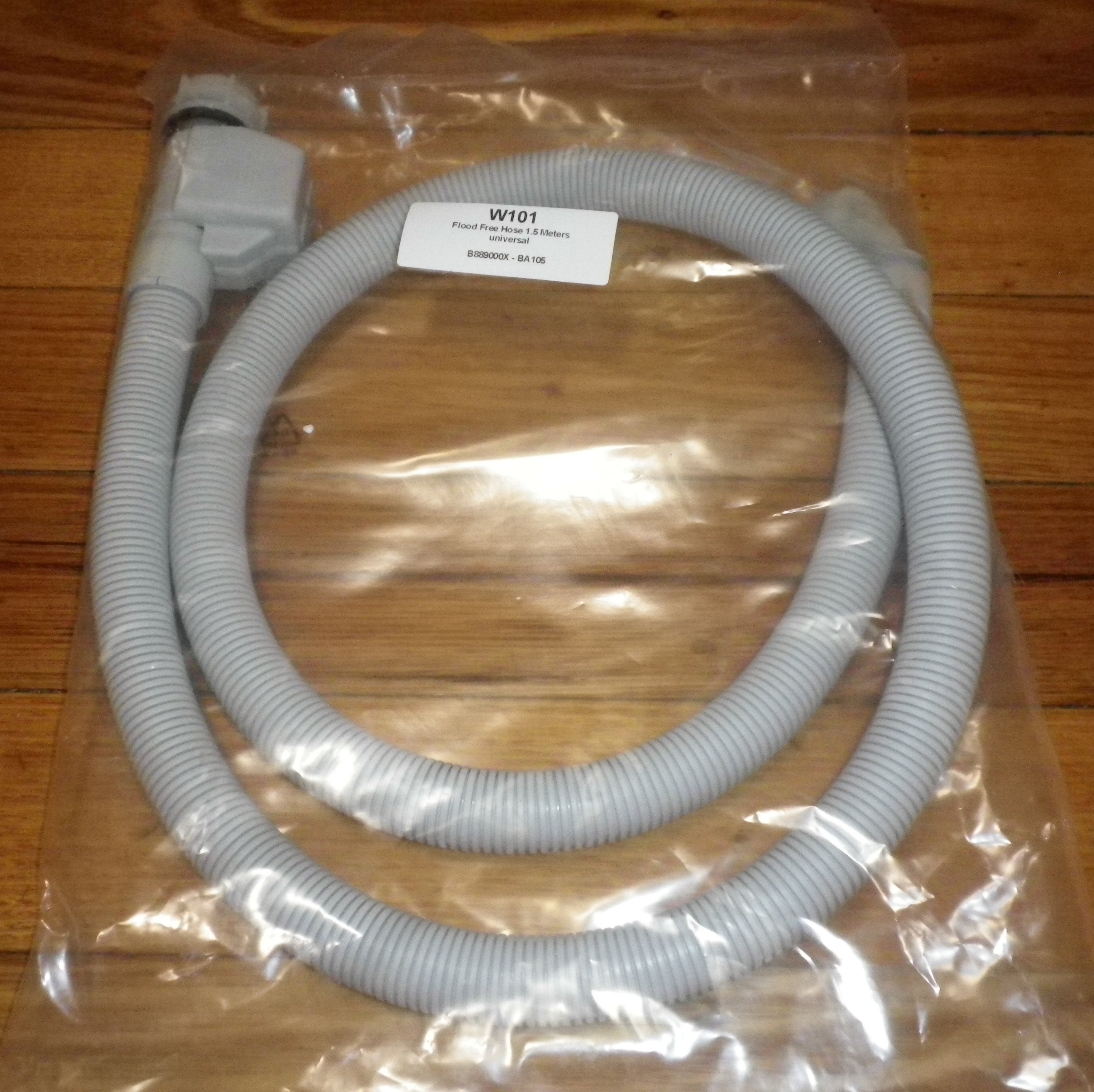 1.5m Universal Flood - Resistant Dual - Ended Safety Inlet Hose - Part # W101